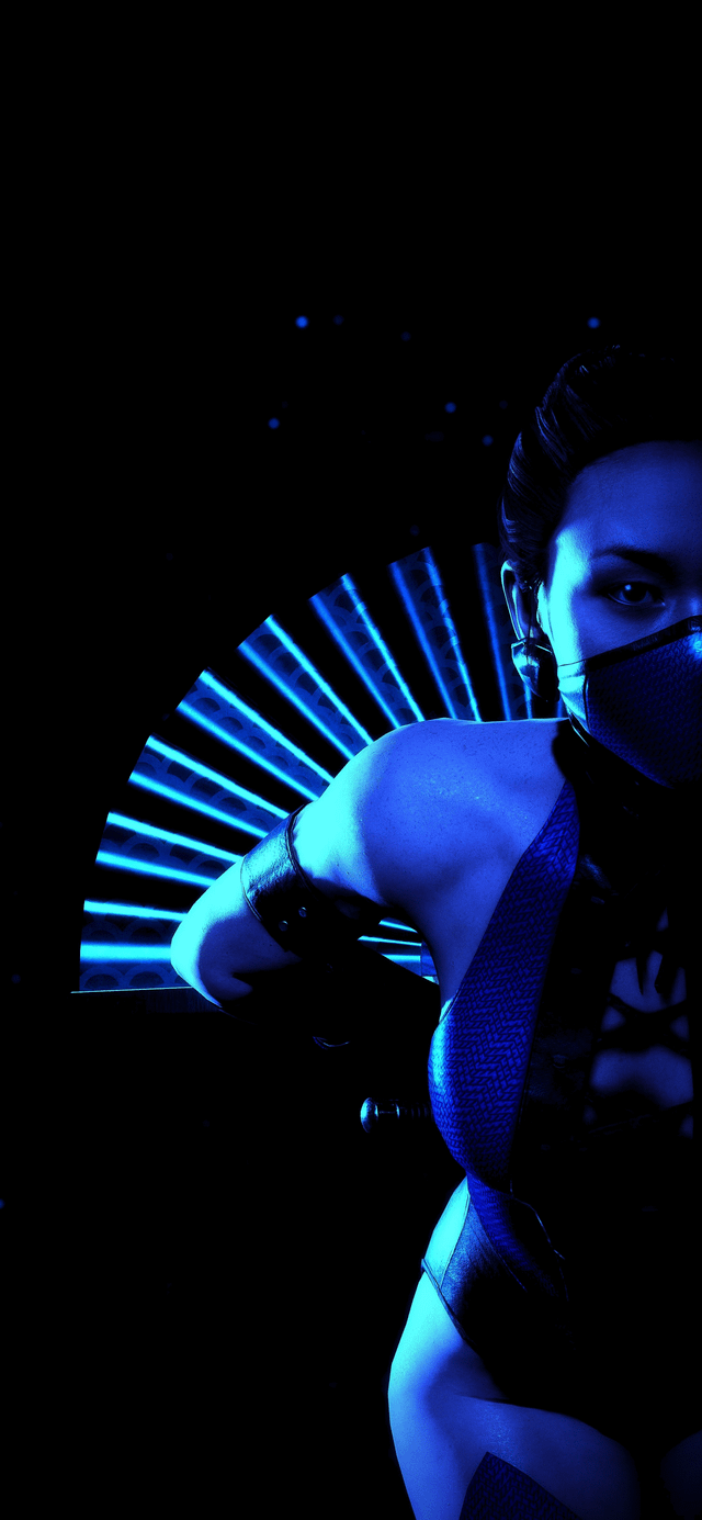 640x1385 Mortal Kombat Kitana wallpaper (by TQT) [2151x4658]