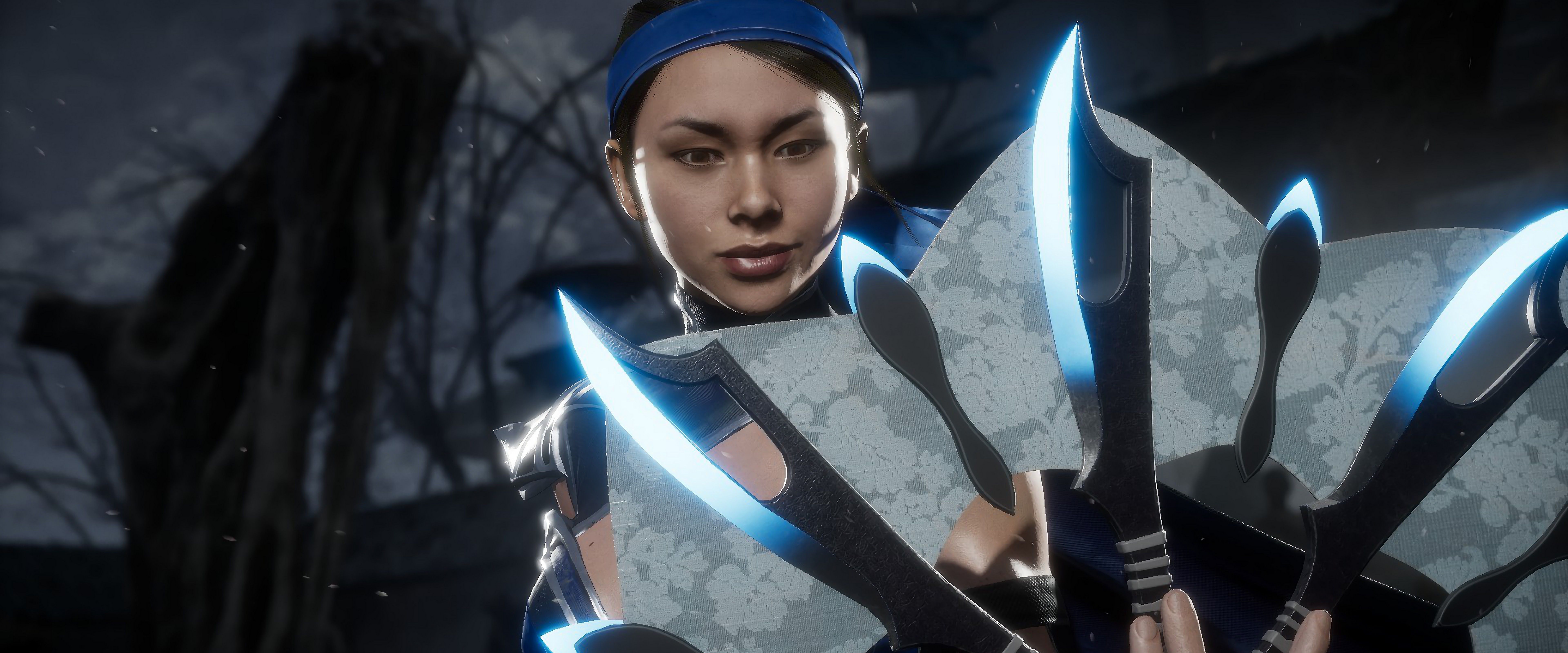 7680x3200 Kitana Mortal Kombat 11 4K Wallpaper HD