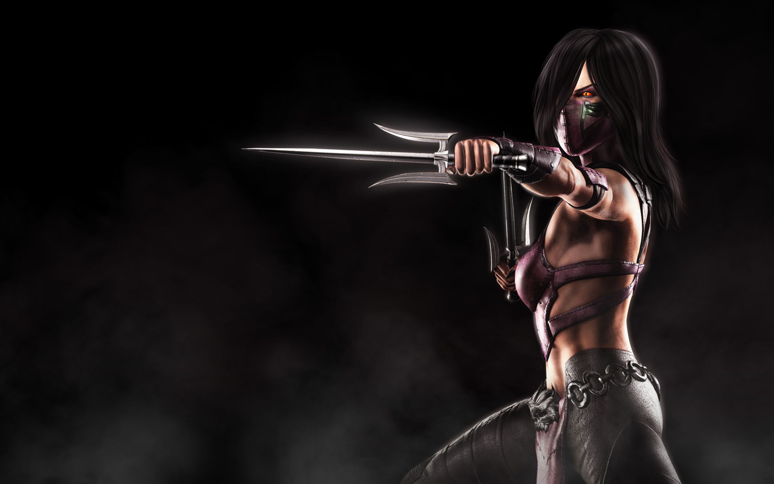 2560x1600 Wallpaper Mortal Kombat x, Mortal Kombat Kitana, Muscle, Darkness, Background Free Image