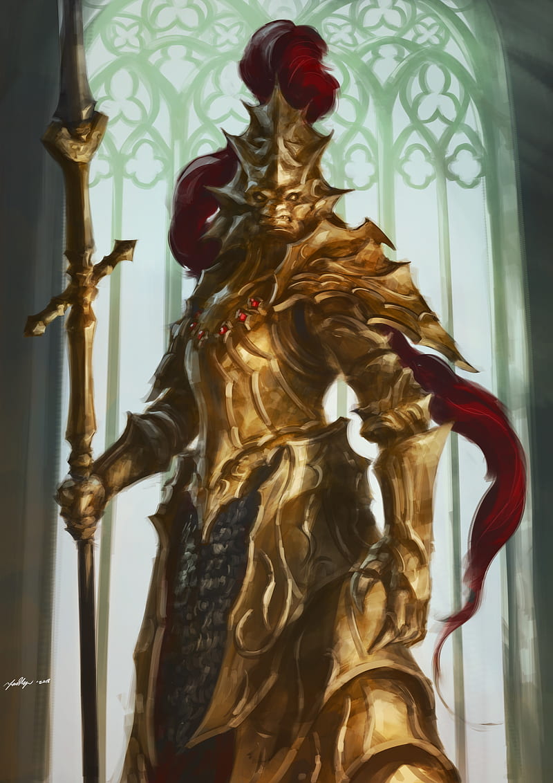 800x1132 Dragonslayer Ornstein, Dark Souls Ornstein, HD phone wallpaper