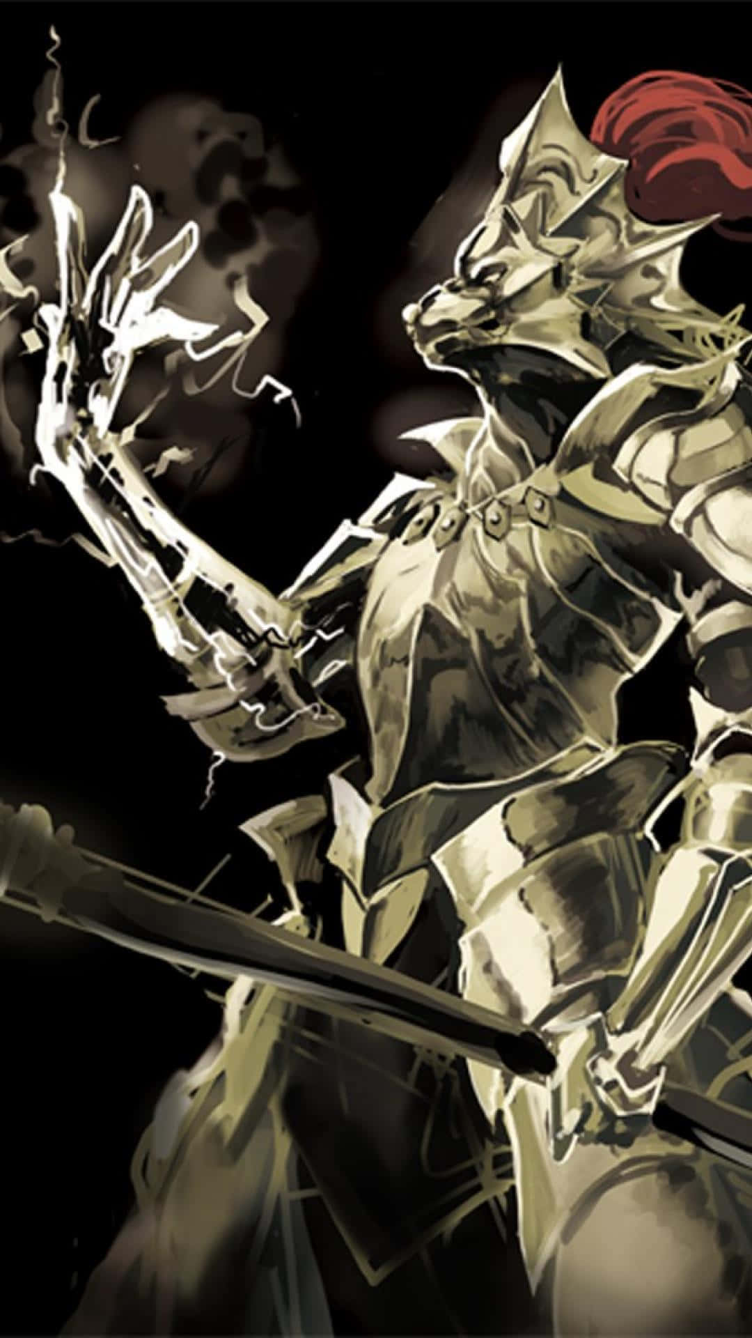 1080x1920 Download Fierce Dragon Slayer Ornstein in Action Wallpaper