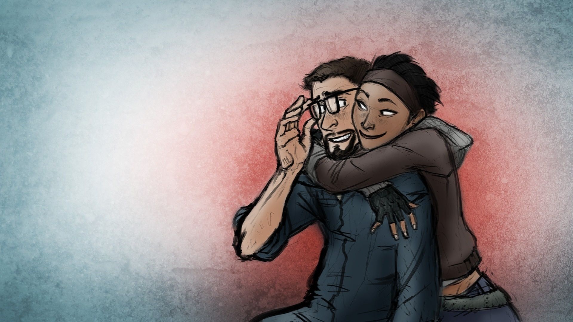1920x1080 Wallpaper Half Life Alyx Vance, Gordon Freeman, HL2 For Mobile And Desktop, Section игры, Resolution 1920x1080