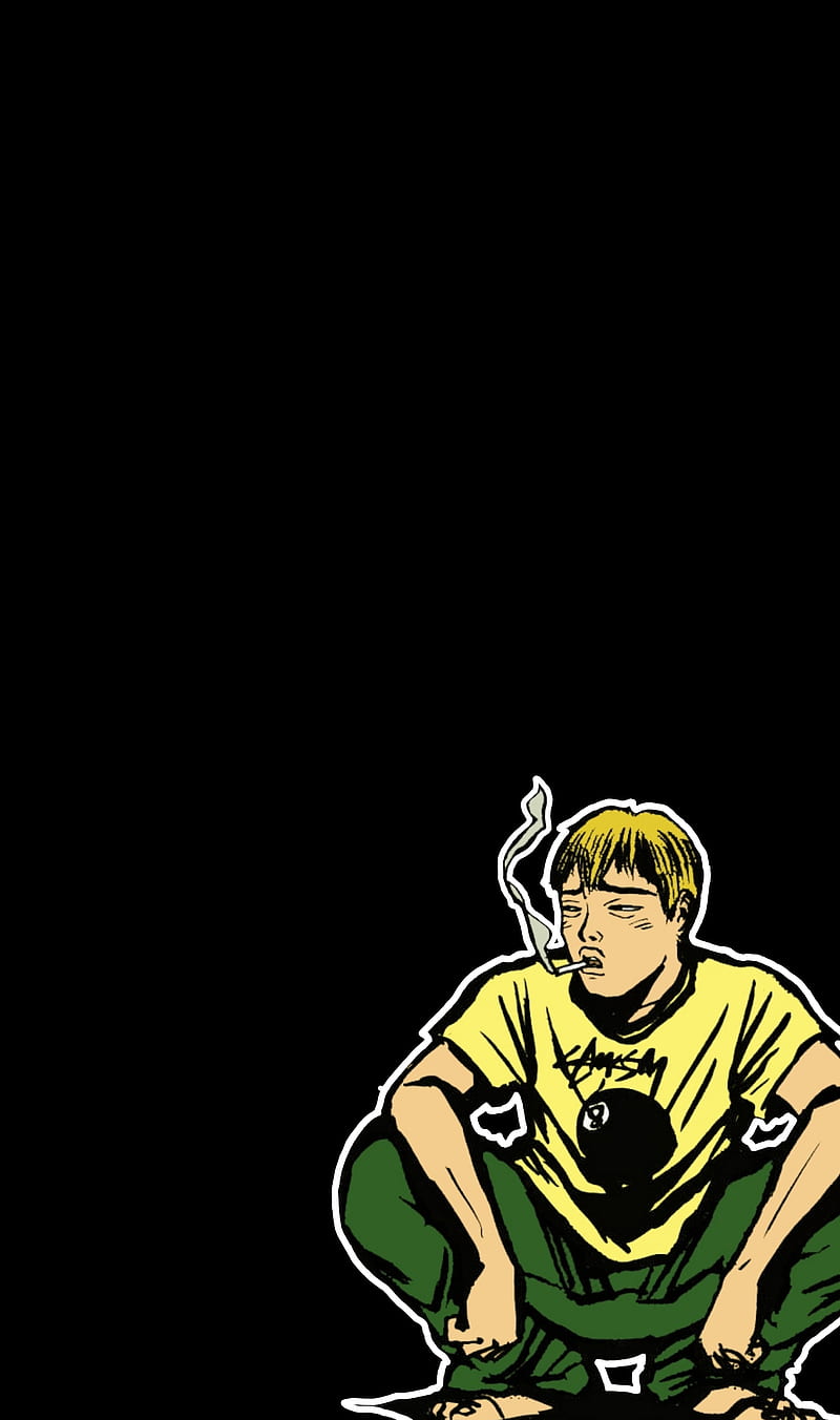 800x1352 GTO Onizuka, aesthetic, anime, black, dark, great teacher, great teacher onizuka, HD phone wallpaper