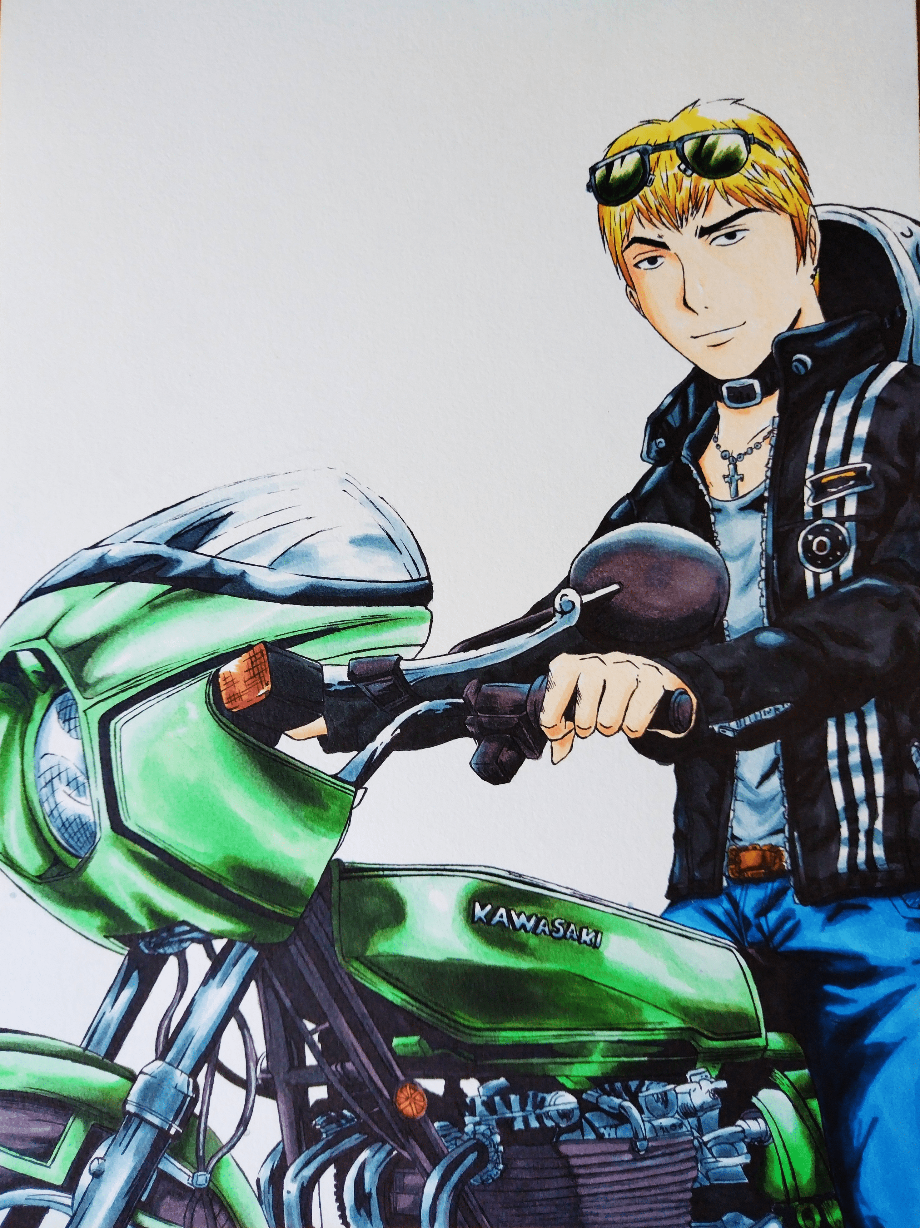 2945x3931 Eikichi Onizuka 太郎 音真根 ART street