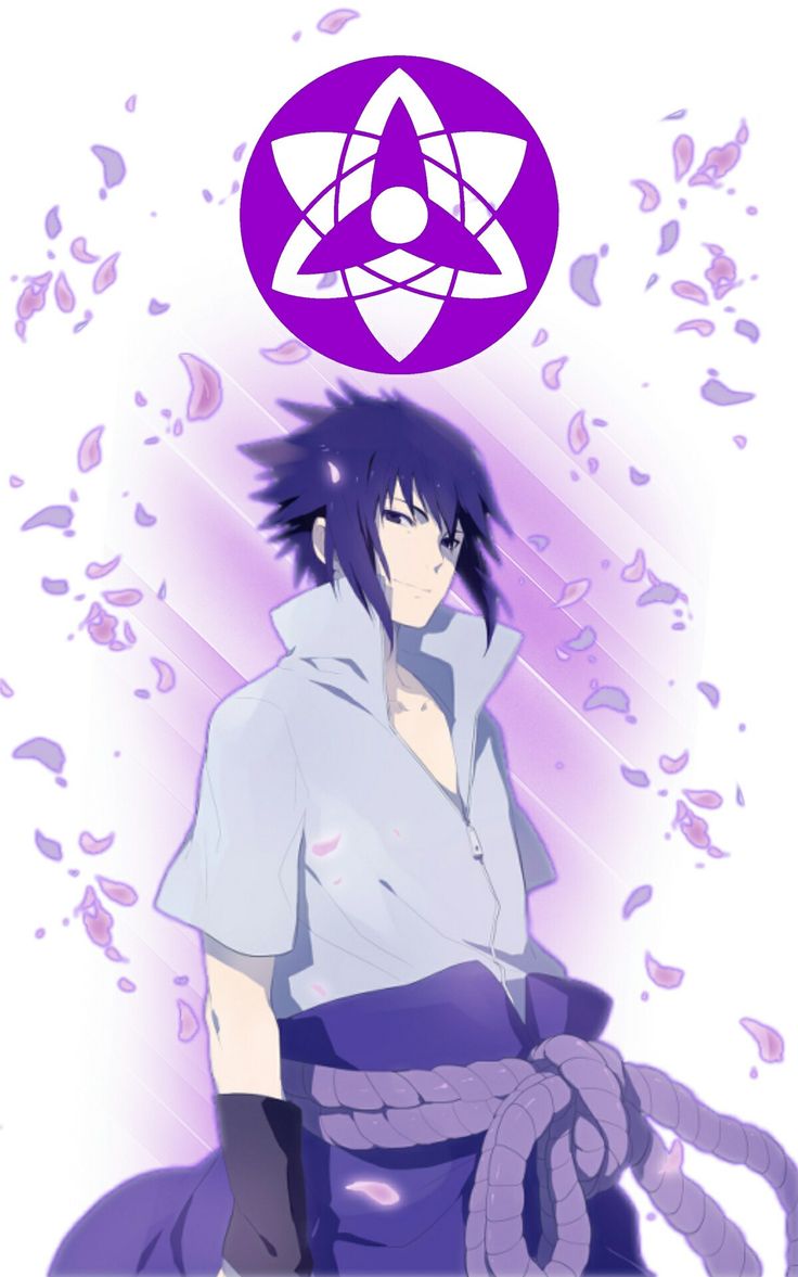 736x1177 Sasuke Uchiha Wallpaper celular Roxo