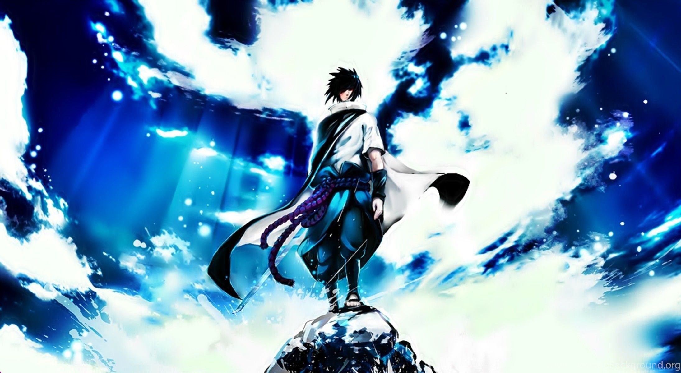 2190x1200 Sasuke Background