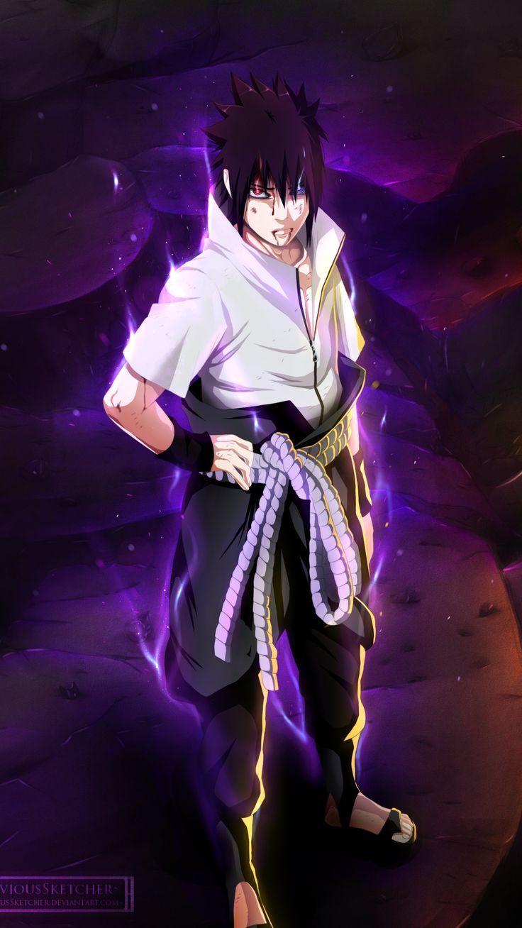 736x1308 Saskue Uchiha #Naruto