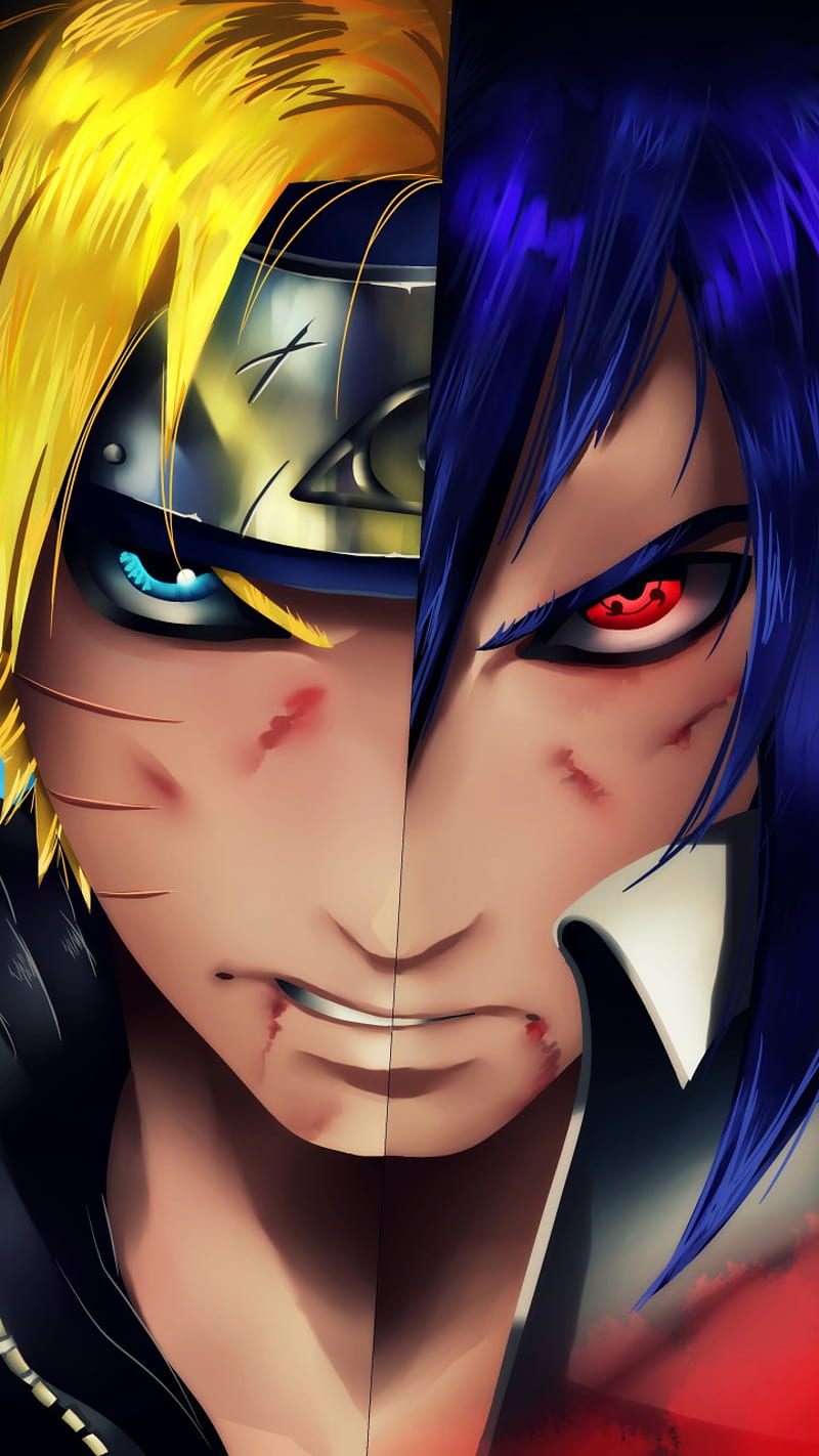 800x1422 Naruto Sasuke, anime, naruto, sasuke, HD phone wallpaper