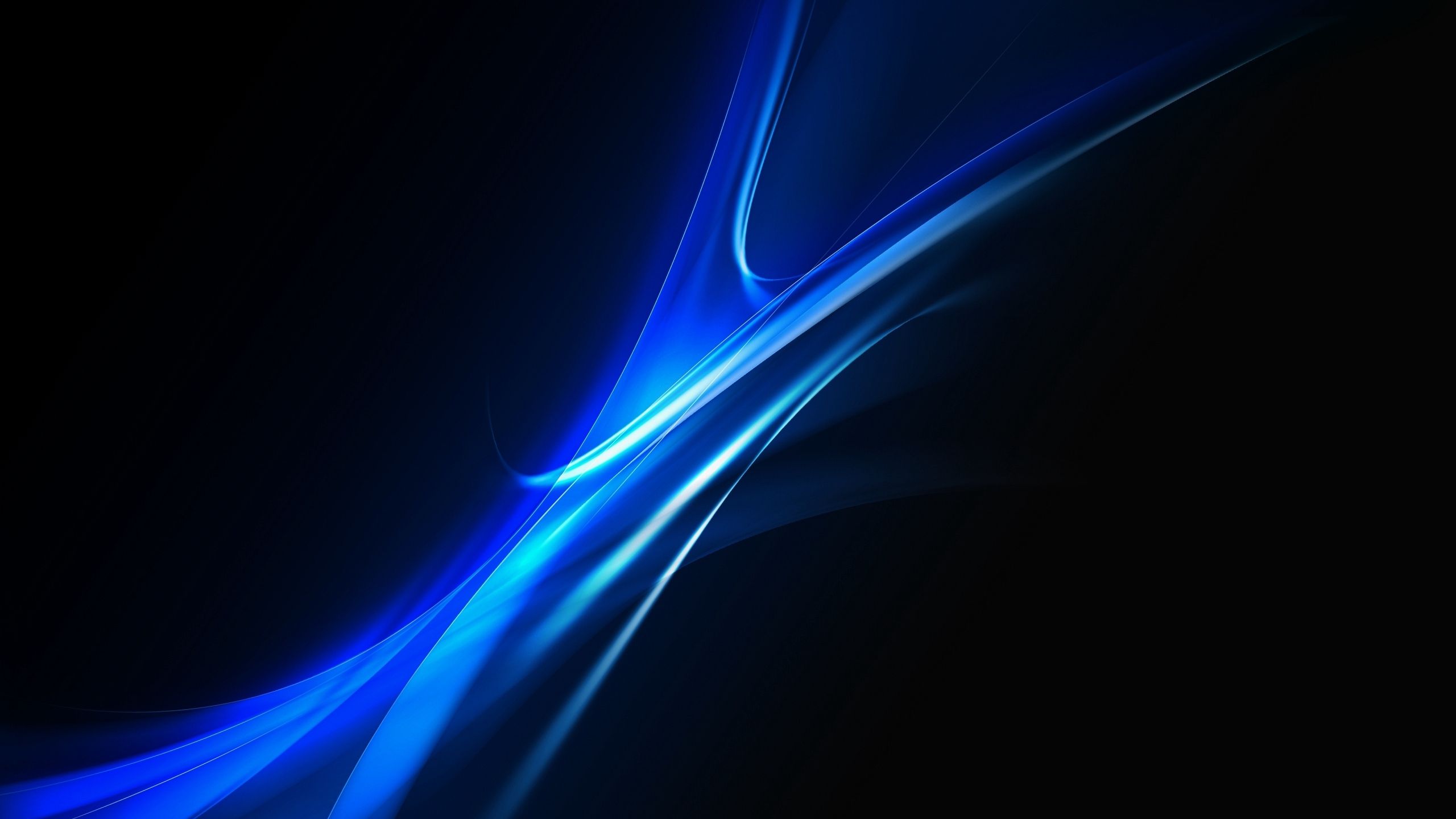 2560x1440 Wallpaper Blue and White Light Digital Wallpaper, Background Free Image