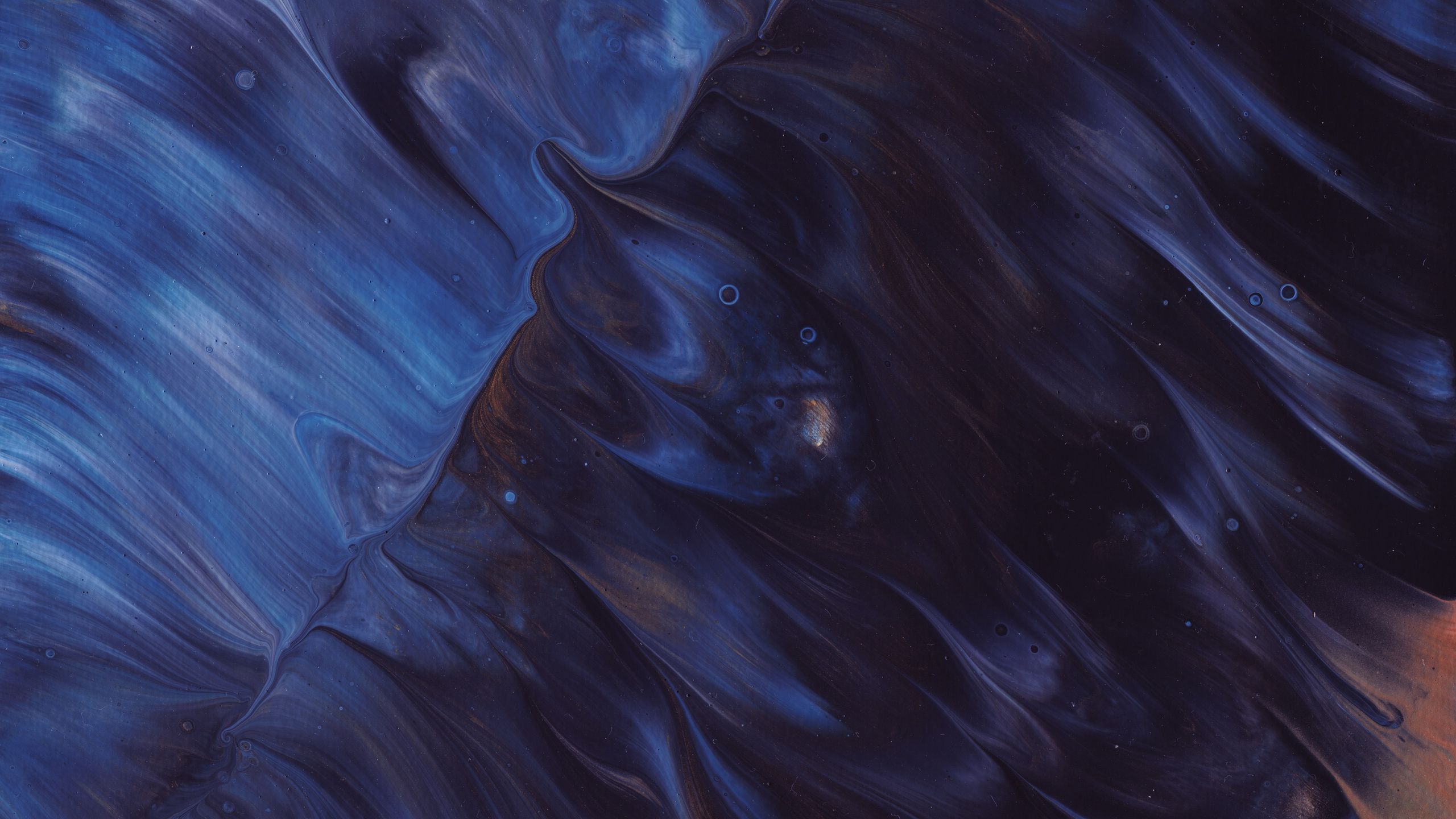 2560x1440 Artistic Paint Texture Dark Blue 5k 1440P Resolution , HD 4k Wallpaper, Image, Background, Photos and Picture