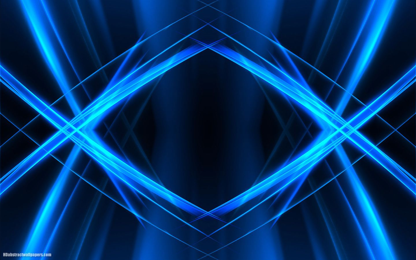 1440x900 Blue Abstract Laser Line Wallpaper