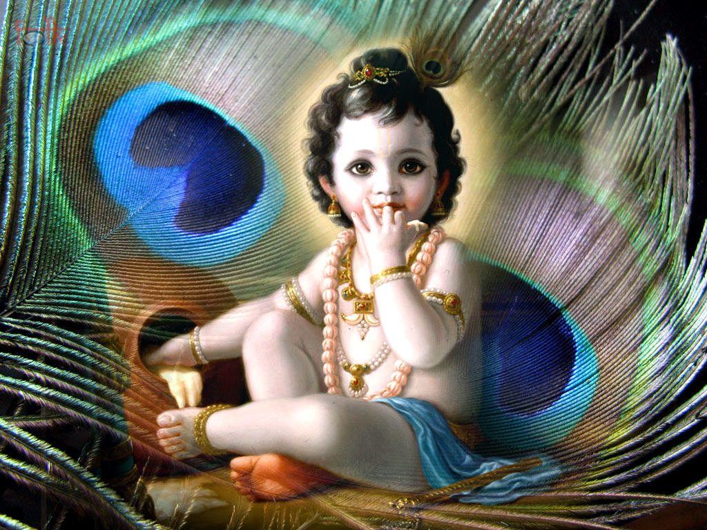 1024x768 Shree Bal Gopal Bhagvan Full HD Wallpaper