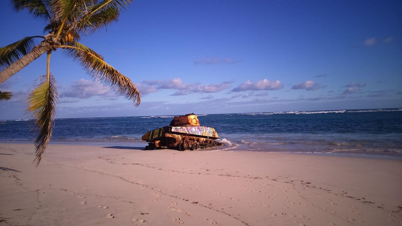 1280x720 Flamenco Beach Puerto Rico