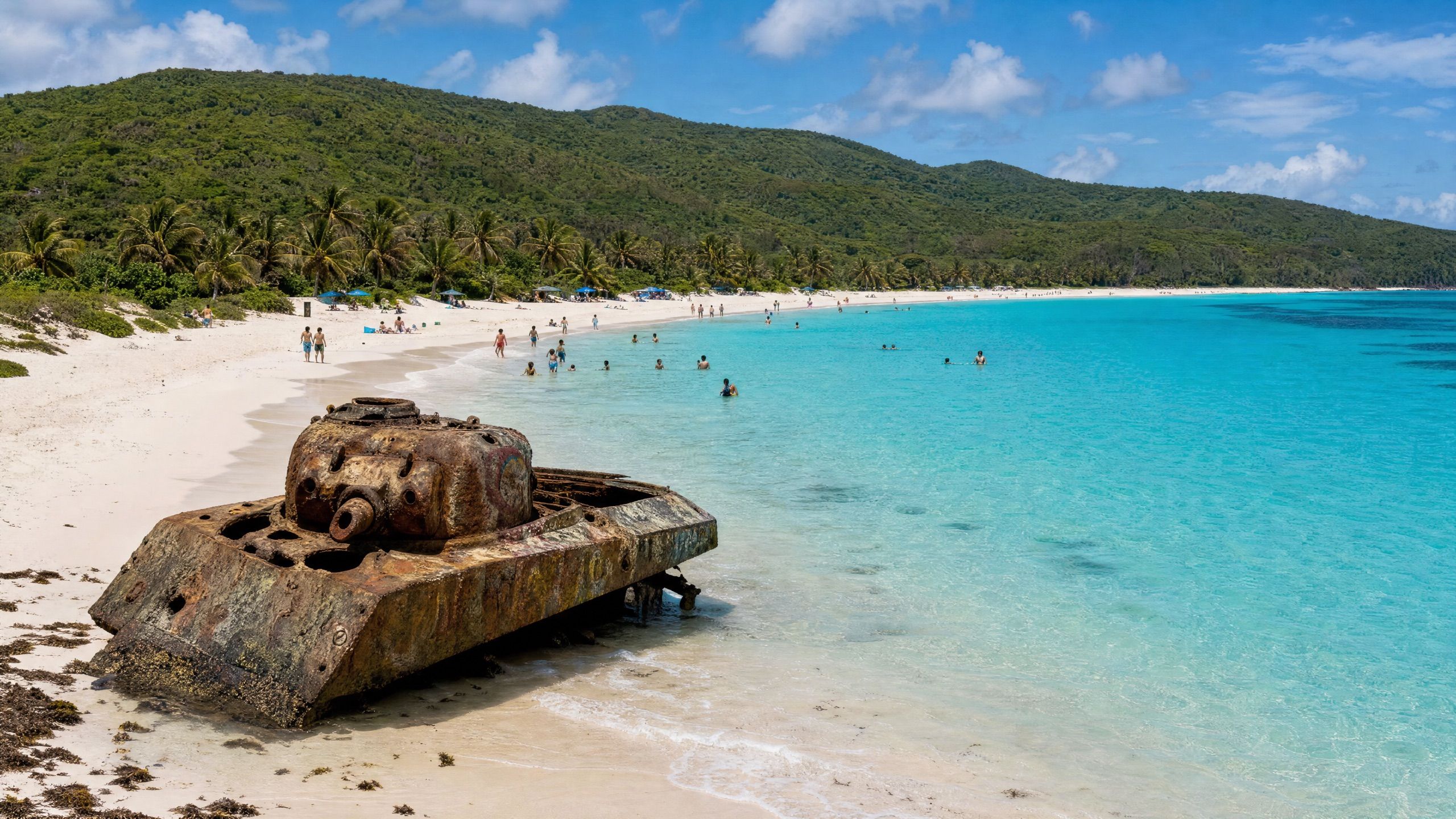 2560x1440 Flamenco Beach Puerto Rico. Beach Guide, Tips & What to Expect
