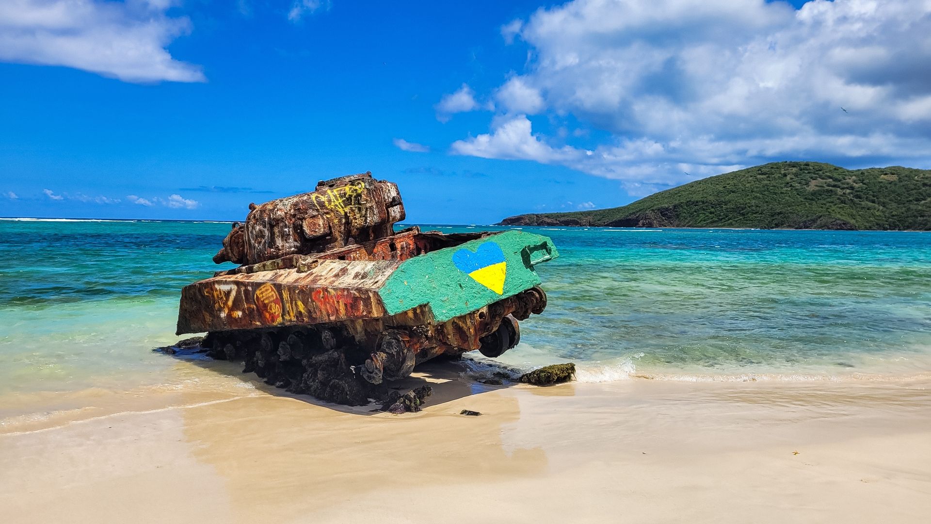 1920x1080 Caribbean: This beach in Puerto Rico named best beach