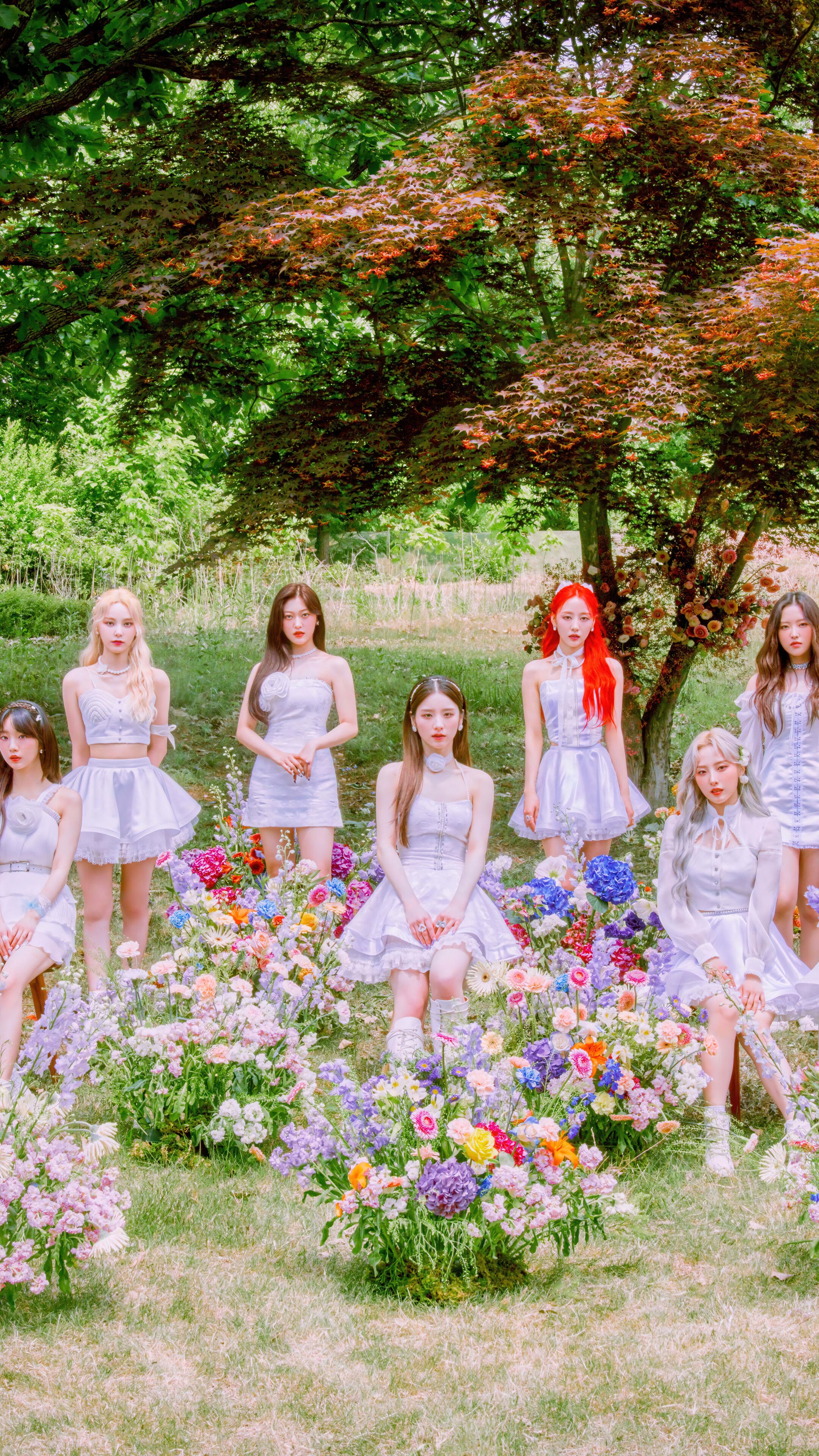 2160x3840 LOONA Flip That Group Members 4K Wallpaper iPhone HD Phone g