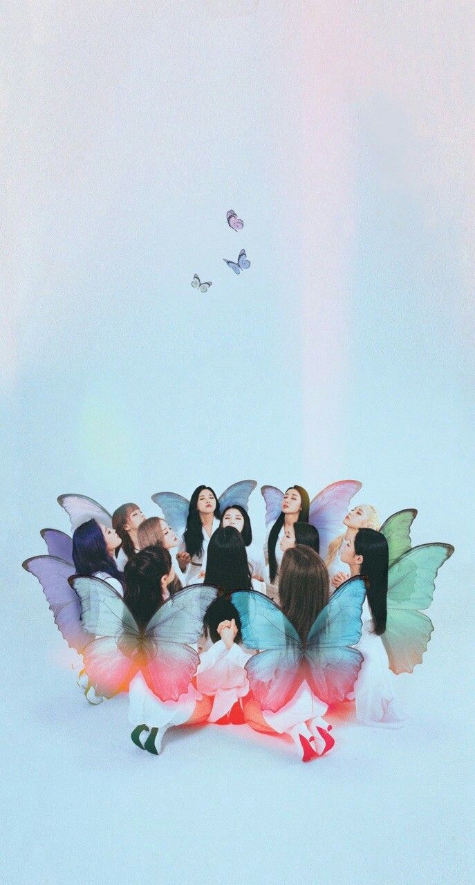687x1280 Loona MV Butterfly Wallpaper Lockscreen Kpop fondo de pantalla HD iPhone Haseul, Vivi, Yves, JinSoul, Kim Lip, Chuu, Heejin, Hyunjin, Go Won, Choerry, Olivia Hye and Yeojin