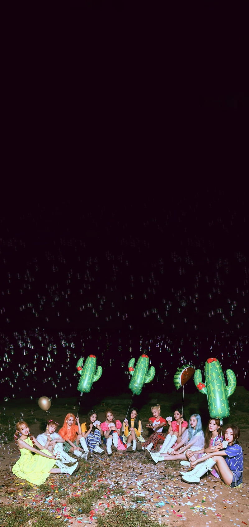 800x1689 Loona midnight, chuu, gowon, heejin, hyunjin, jinsoul, kim lip, olivia hye, vivi, HD phone wallpaper
