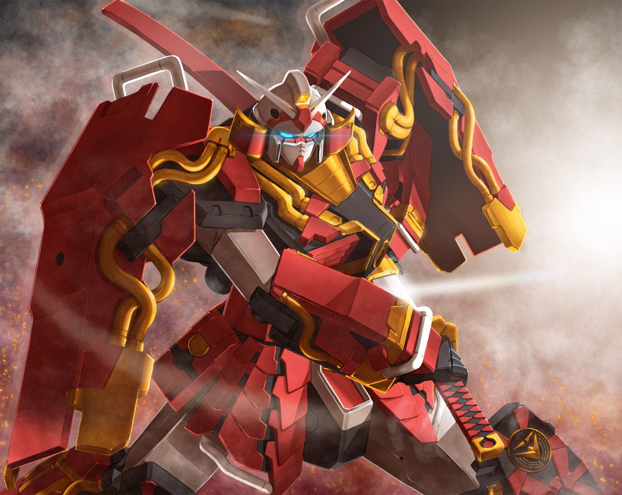 1210x962 Musha Gundam Gundam by Pixiv Id 545157 Anime Image Board