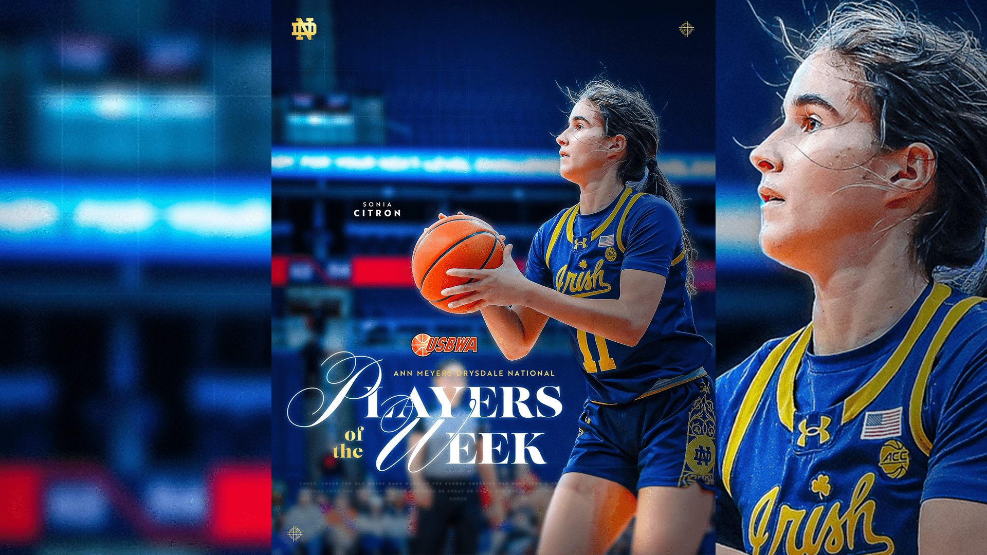 1920x1080 Citron One Of Five USBWA National Players Of The Week Dame Fighting Irish Athletics Website