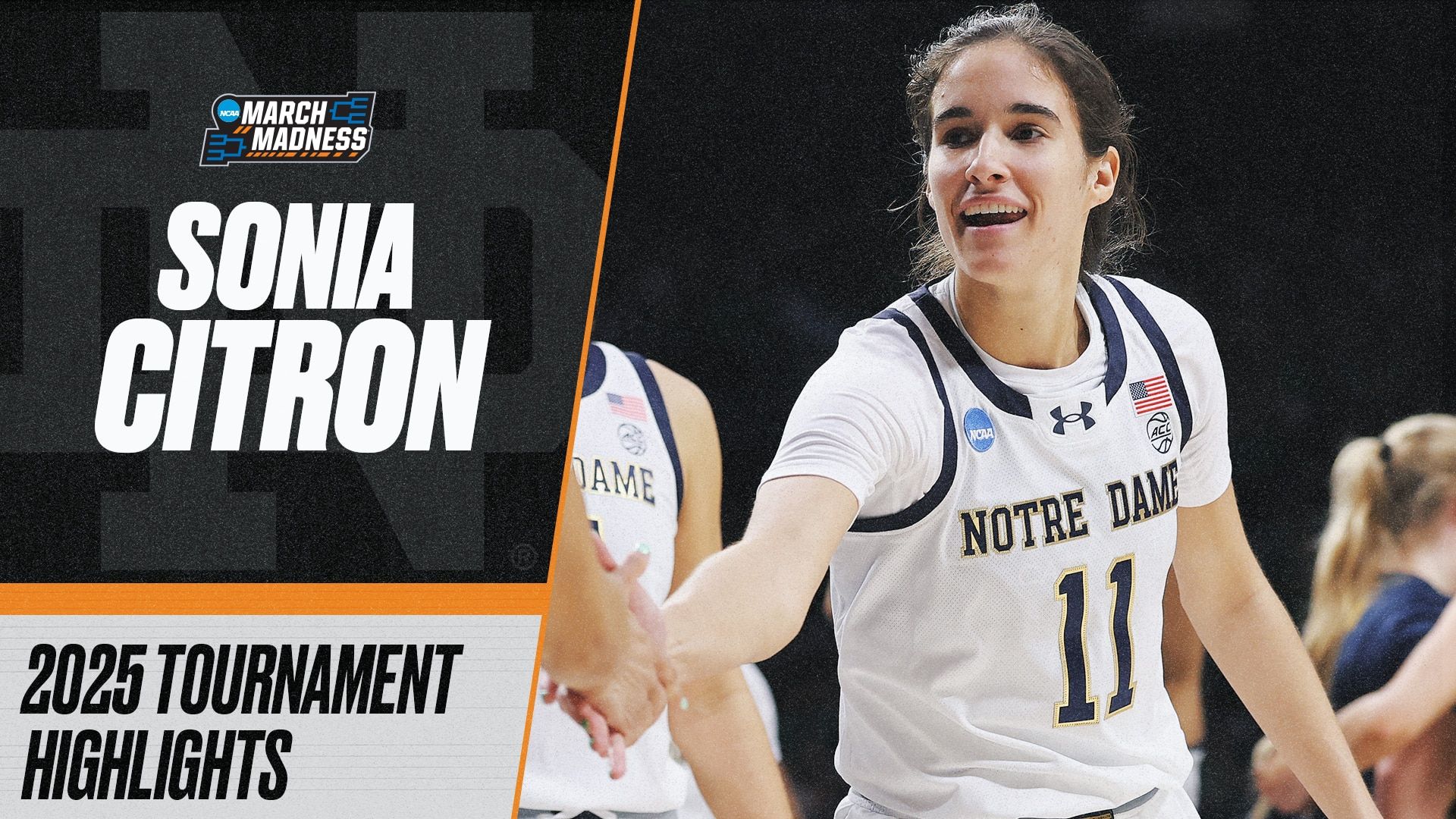 1920x1080 Sonia Citron 2025 NCAA tournament highlights