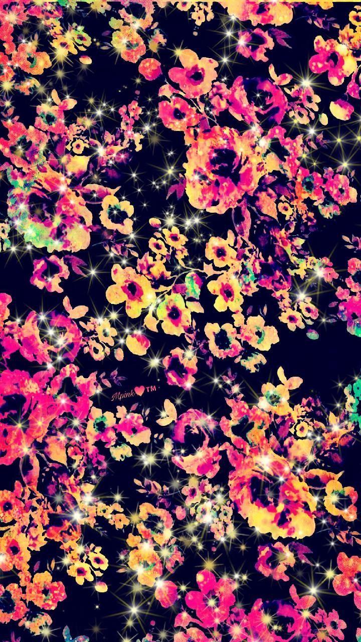 720x1280 Hình nền Neon Floral Galaxy #androidwallpaper #iphonewallpaper #wallpaper #galaxy #sparkle.  Hình nền iphone hoa, Hình nền Galaxy, Hình nền hoa cổ điển