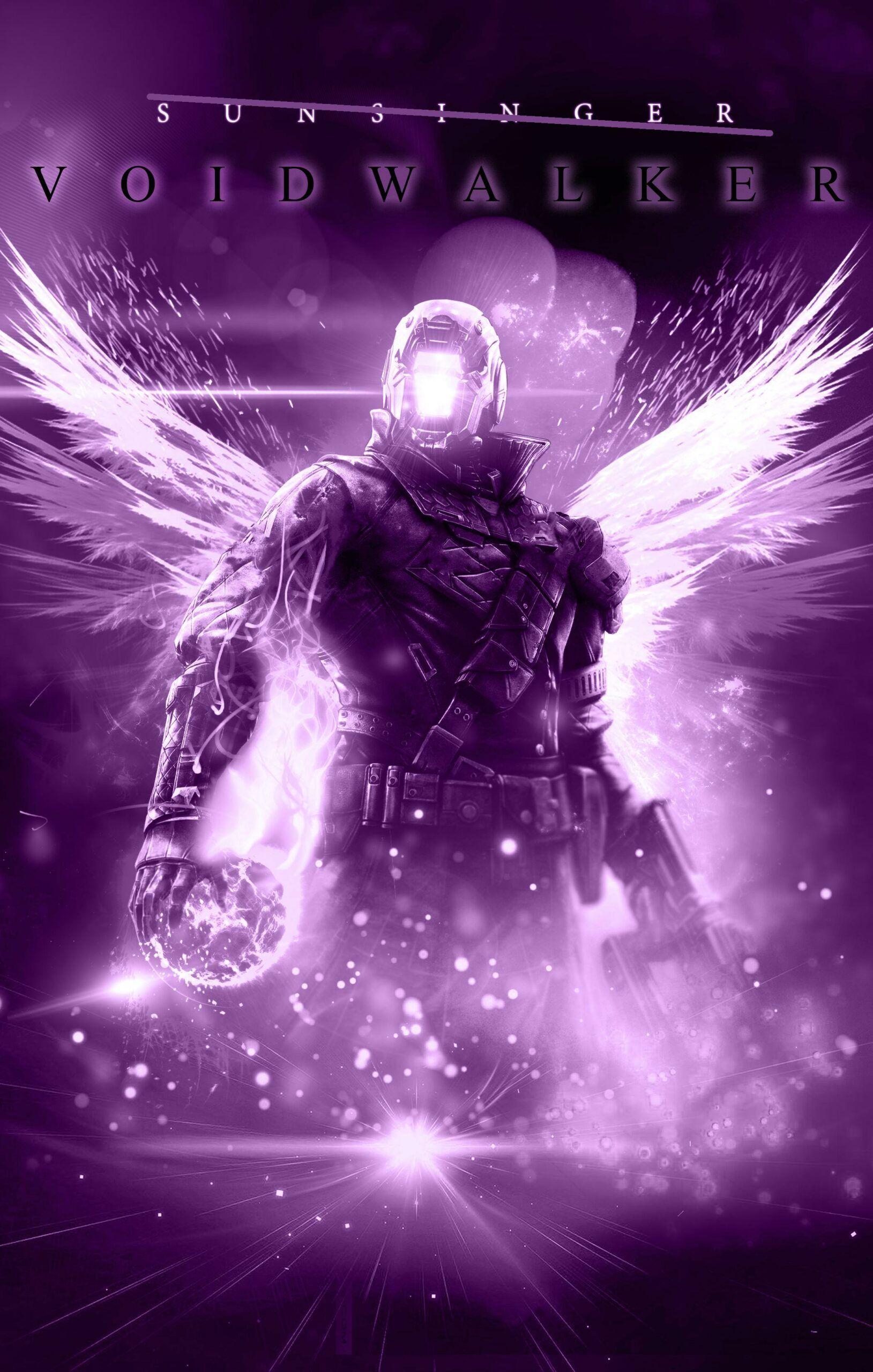 1629x2560 Voidwalker Anime Wallpaper
