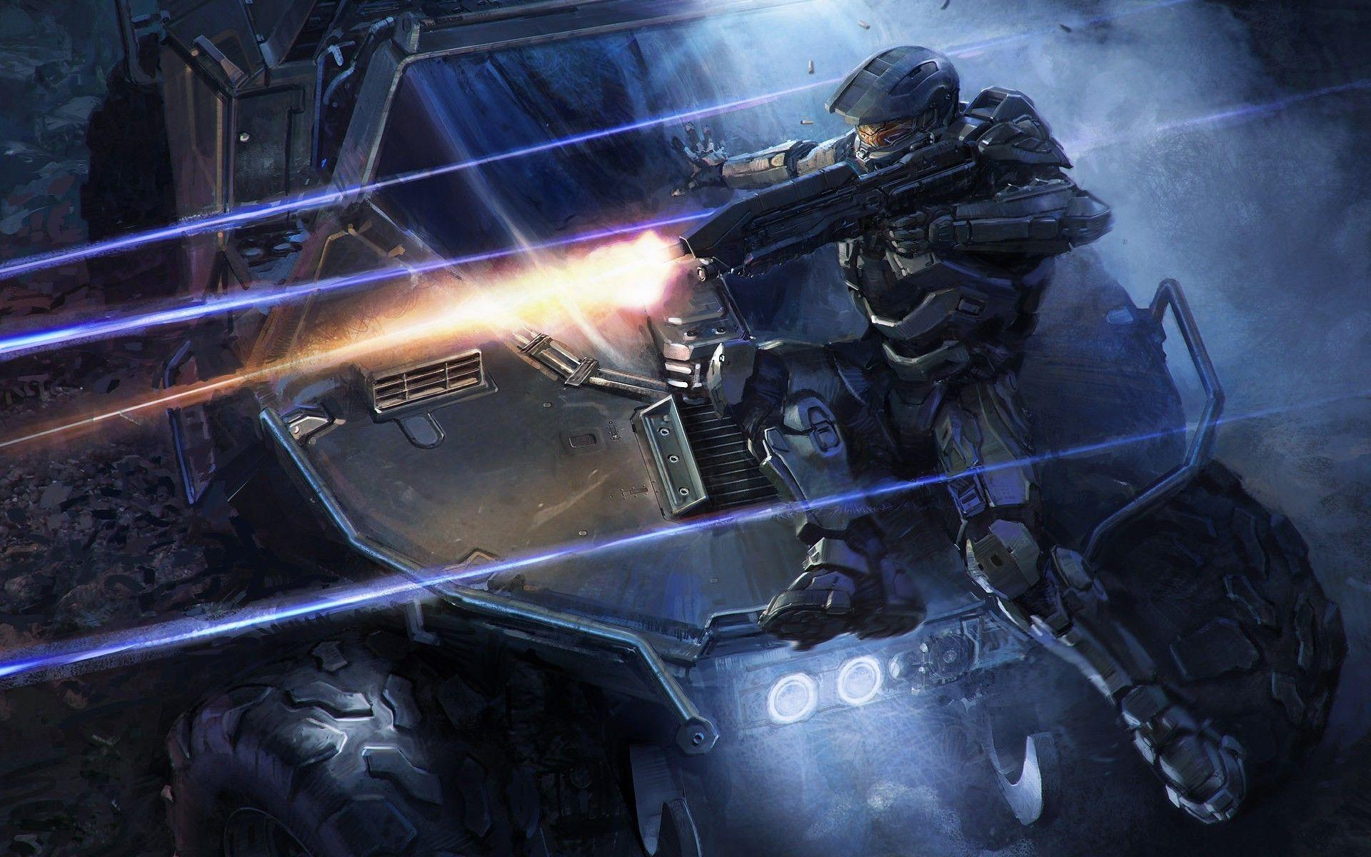 1920x1200 Halo, Fantasy Art, Video Games, Master Chief Wallpaper HD / Desktop and Mobile Background