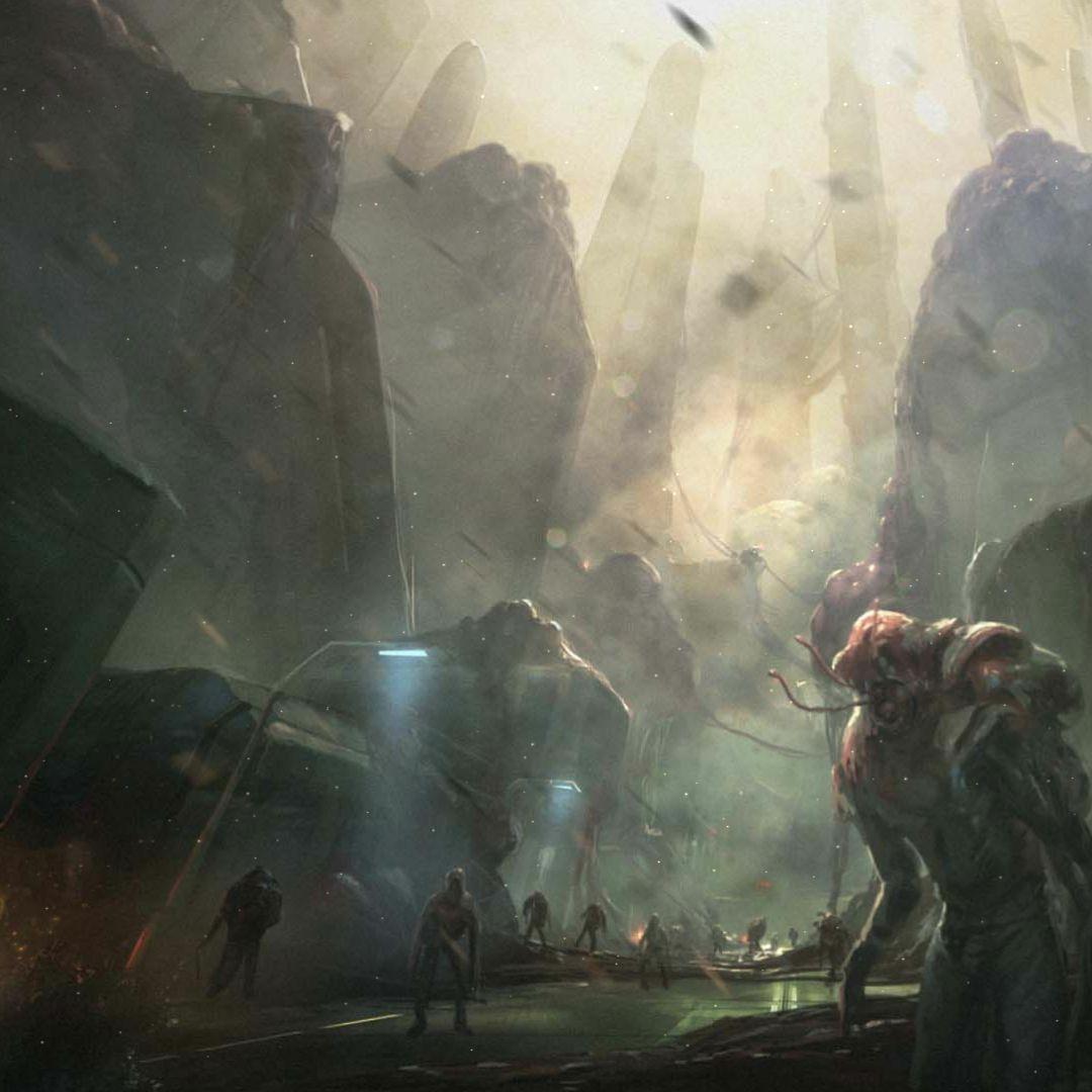 1080x1080 Steam Workshop::Halo Flood Spores
