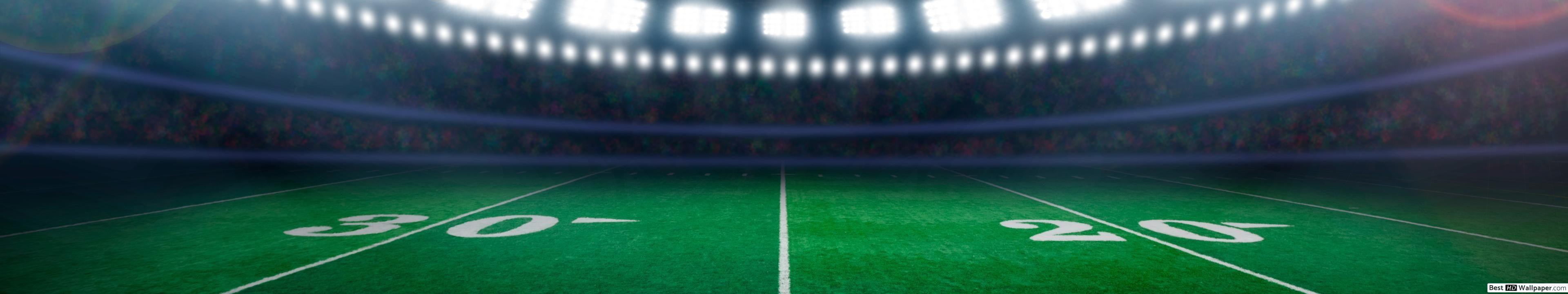 3840x720 Football Stadium HD wallpaper download
