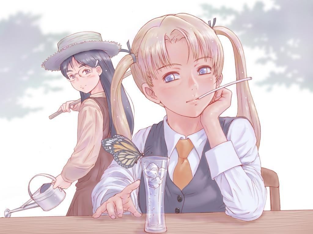 1024x768 Gunslinger Girl wallpaper 1024x768 desktop background