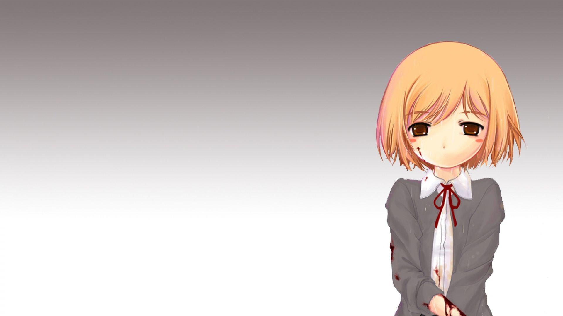 1920x1080 Download Wallpaper 1920x1080 henrietta, gunslinger girl, girl, blond, guns, blood Full HD 1080p HD Background