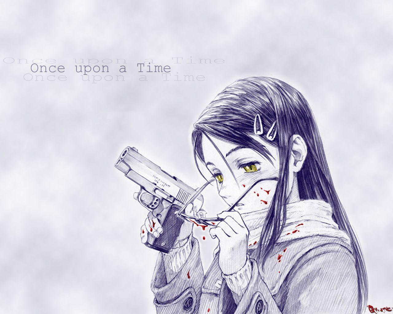 1280x1024 Gunslinger Girl Wallpaper: Once upon a time