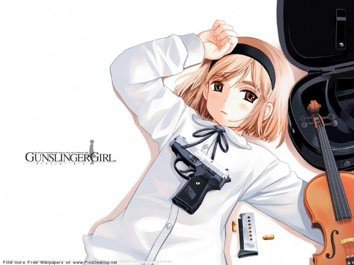 1152x864 Gunslinger Girl Wallpaper Madman .au