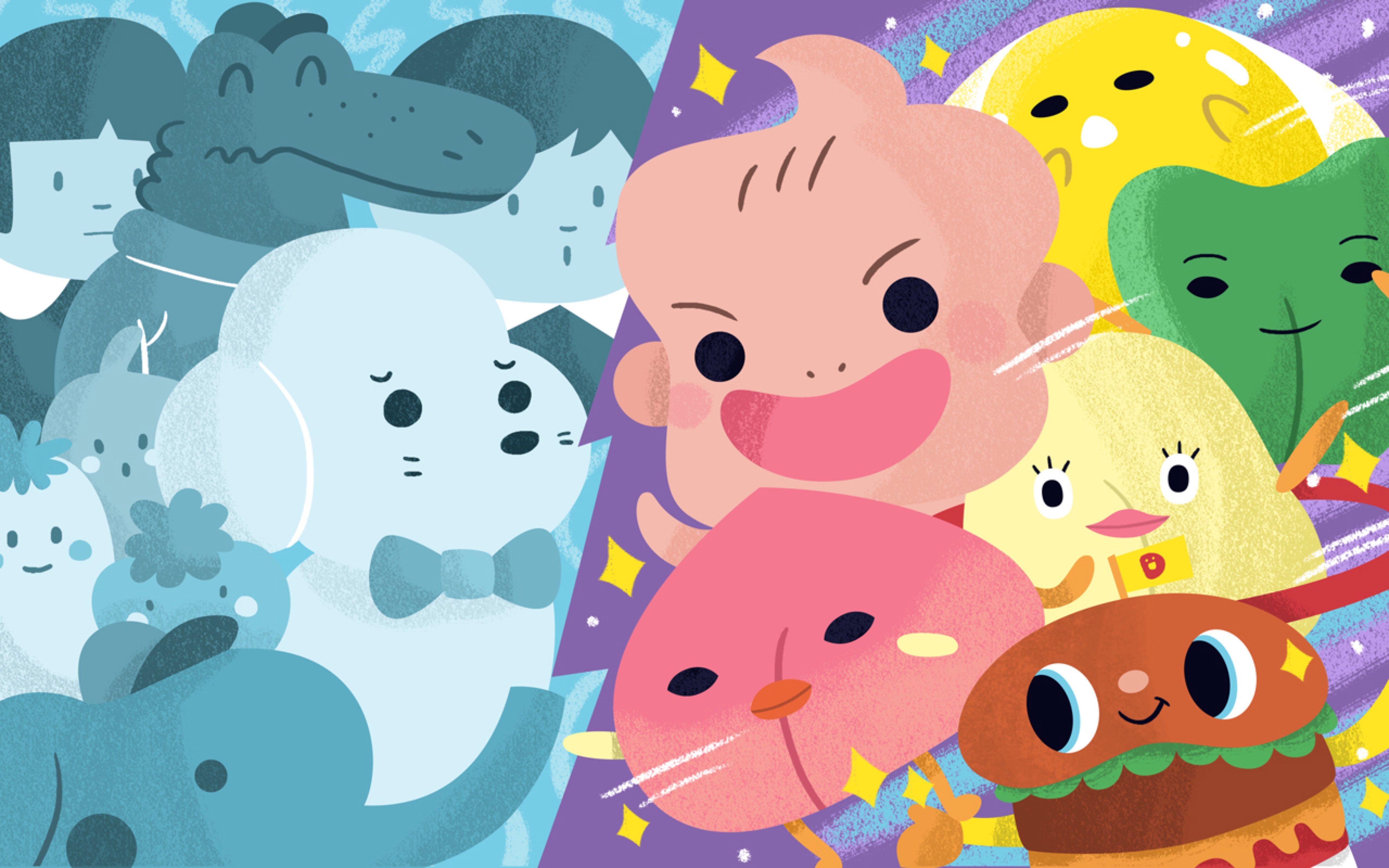 5120x3200 Weird Sanrio Characters
