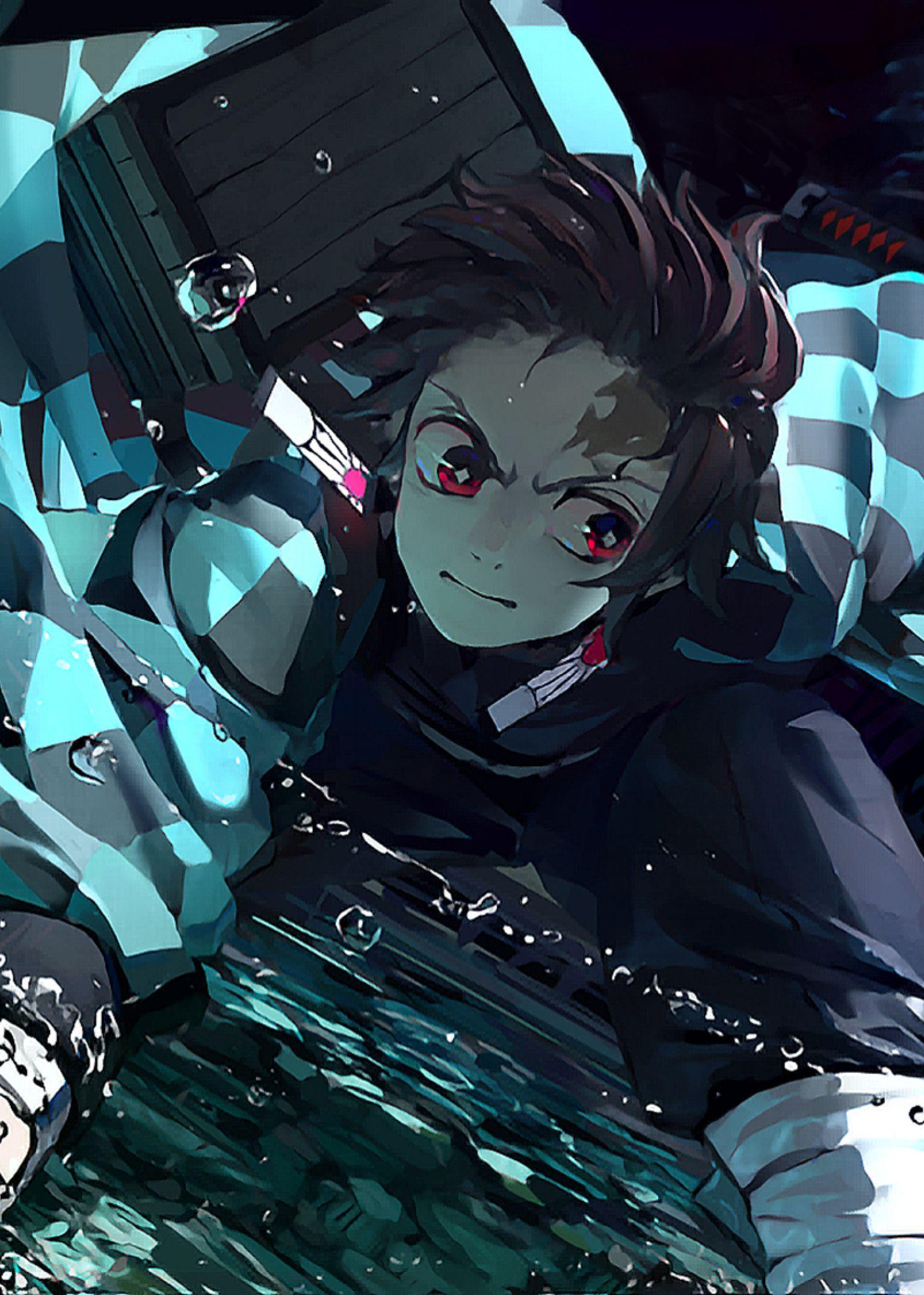 Demon Slayer Tanjirou Wallpapers Top Free Demon Slayer Tanjirou Backgrounds Wallpaperaccess