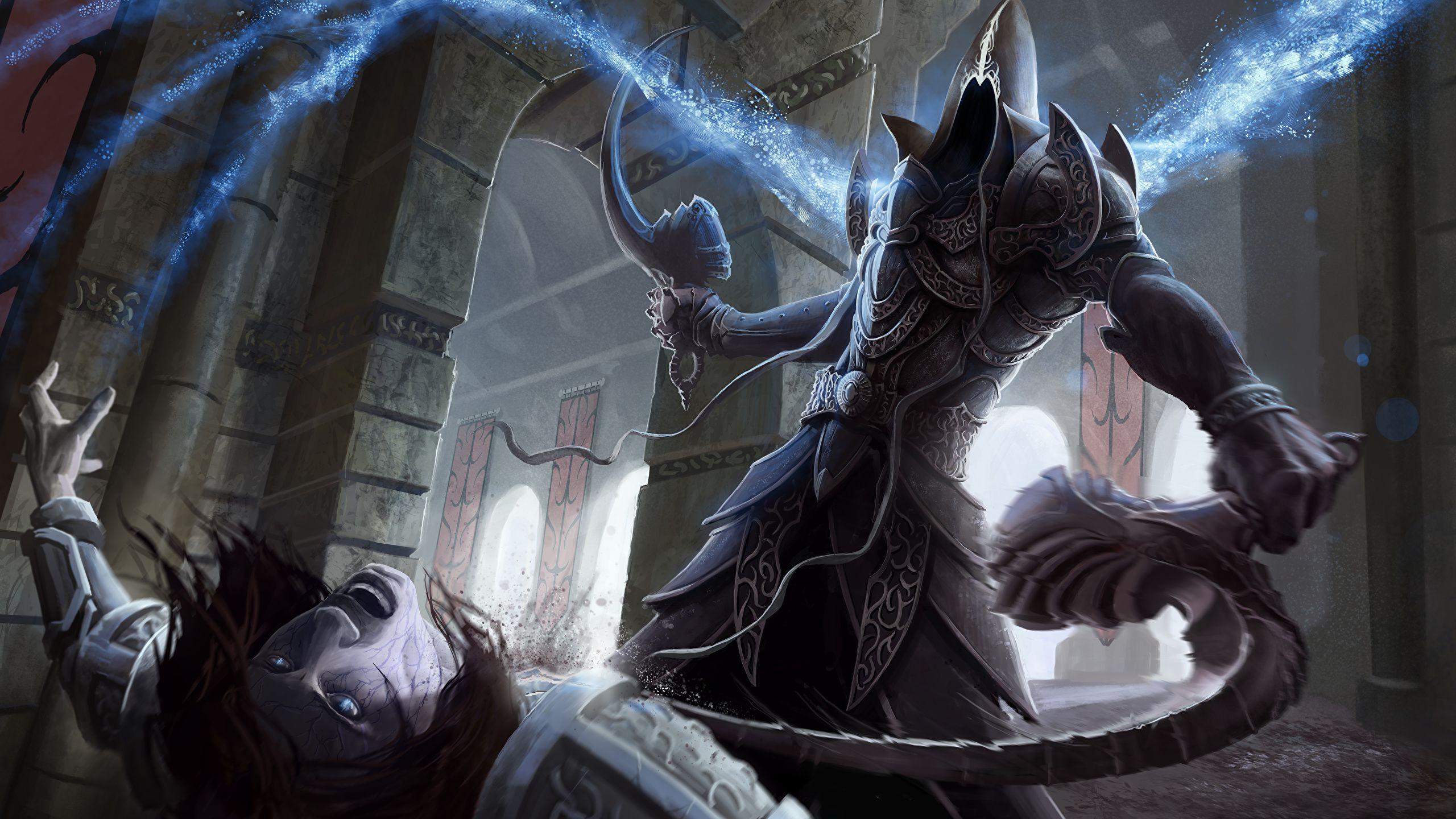 2560x1440 Wallpaper Diablo 3 Reaper of Souls, Angel of Death, 2560x1440