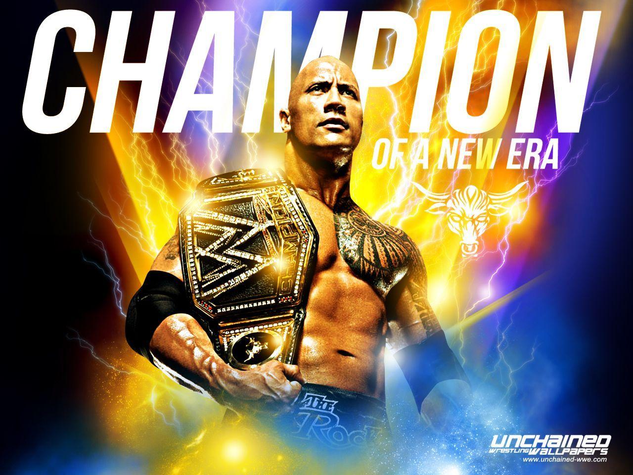 1280x960 WWE Rock Wallpaper
