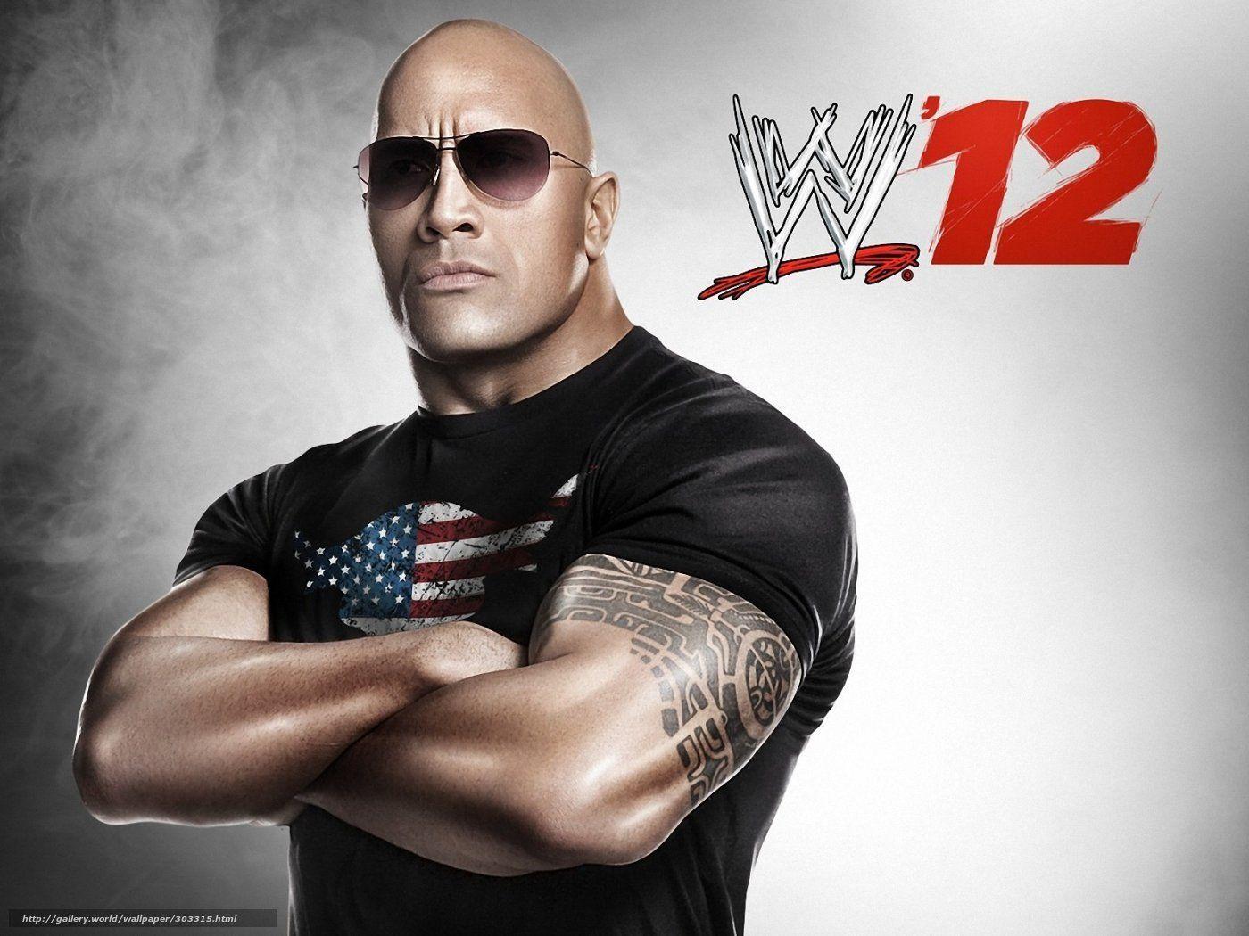 1400x1050 Download Wallpaper Sport, Wwe, Wrestler, Dwayne Johnson HD Wallpaper