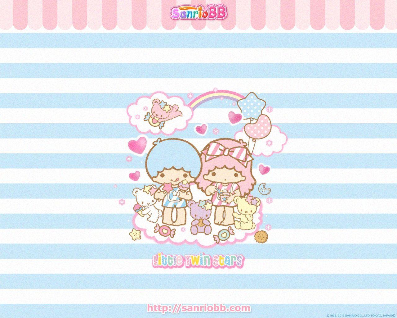 1280x1024 2013】【Sanrio BB】Little Twin Stars. Little Twin Stars