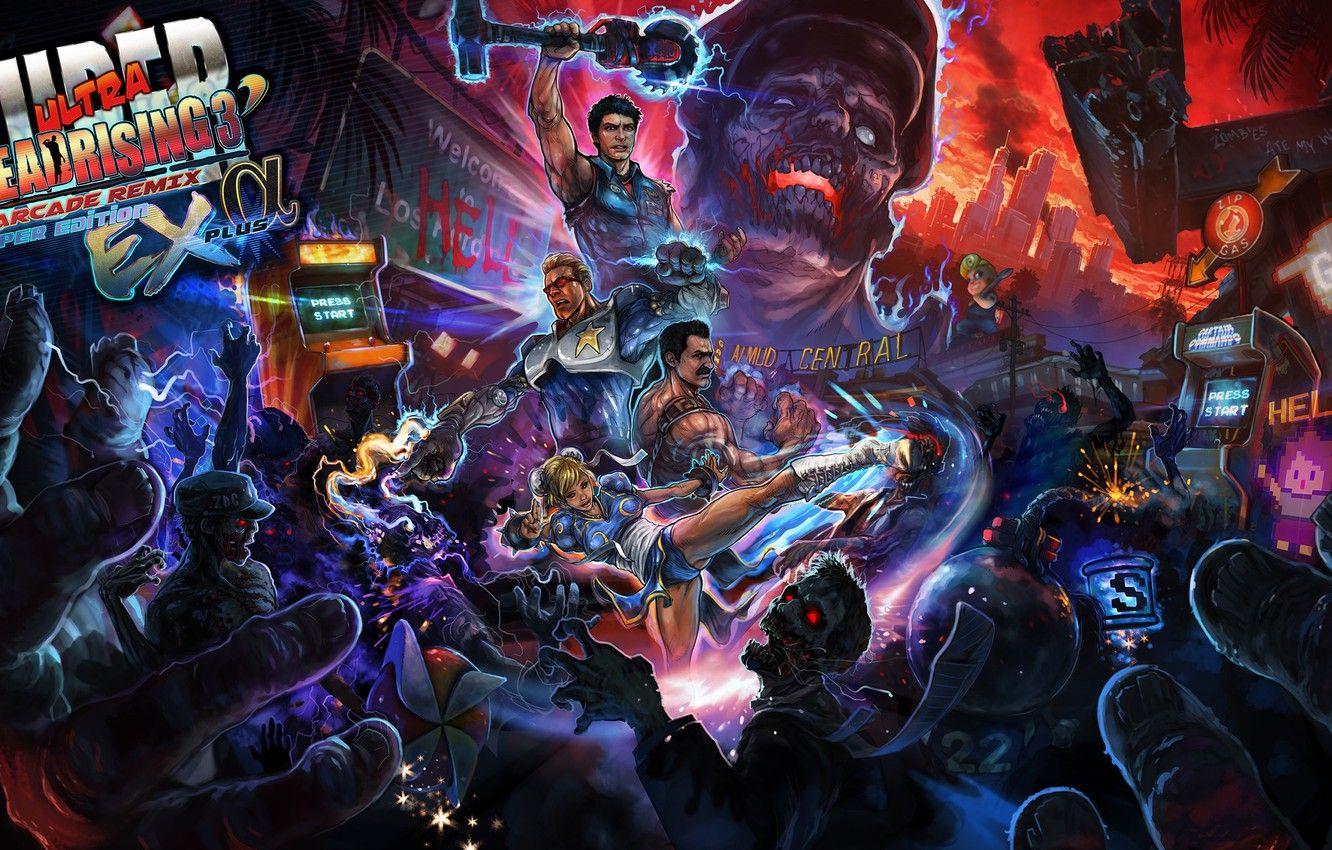 1332x850 Wallpaper Zombie, fan art, Capcom Vancouver, dead rising Microsoft Studios image for desktop, section фантастика