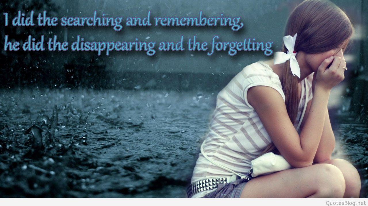 1280x717 Emotional Wallpaper With Quotes Sad Wall Paper Wallpaper & Background Download