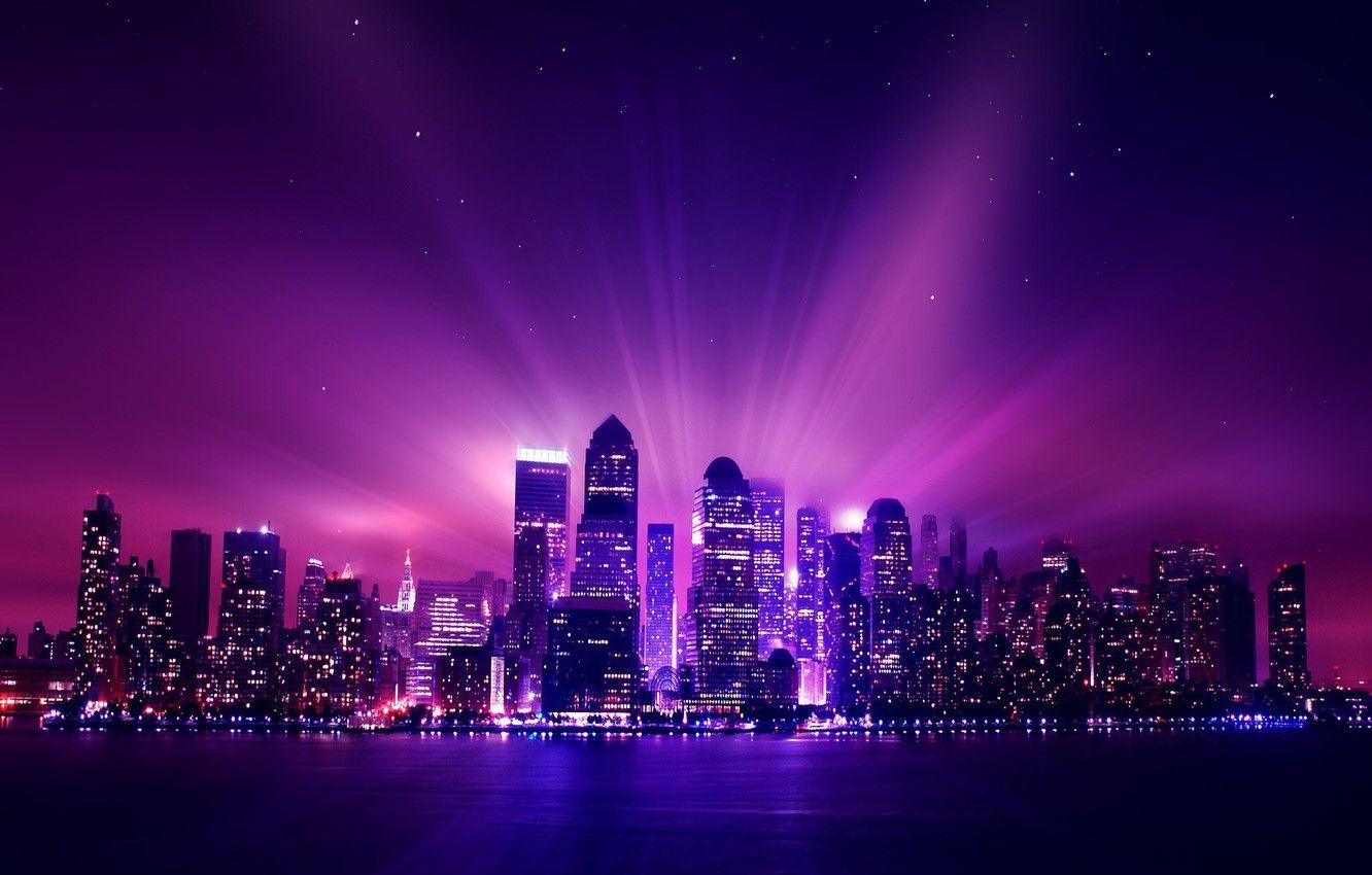 New York Purple Wallpapers - Top Free New York Purple Backgrounds ...