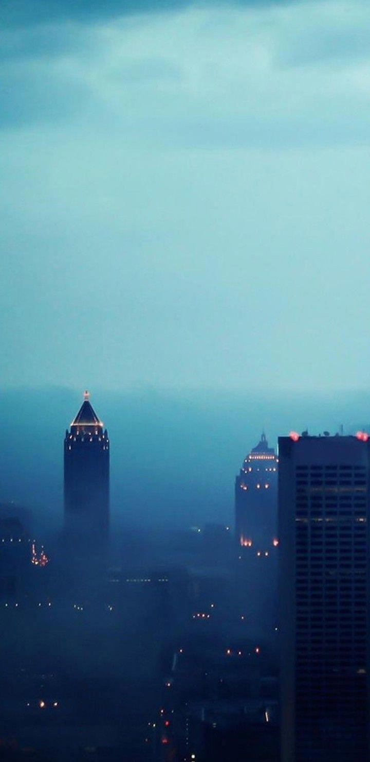 720x1480 Night, new york, sky, Purple, city, wallpaper, clean, galaxy, colour, abstract, digital art, s walls,. City wallpaper, Samsung s8 wallpaper, Galaxy s8 wallpaper