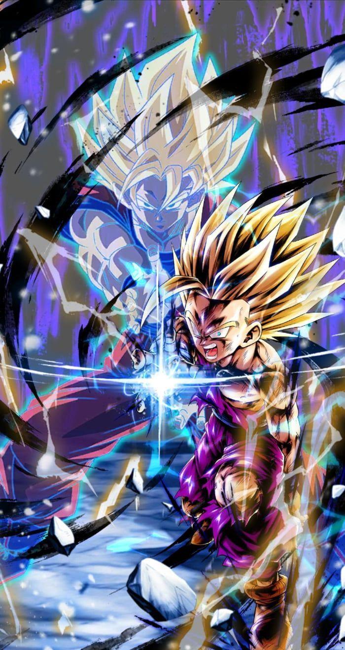 700x1316 Gohan father son kamehameha (dragon ball legends). Anime dragon ball, Dragon ball super goku, Anime dragon ball super
