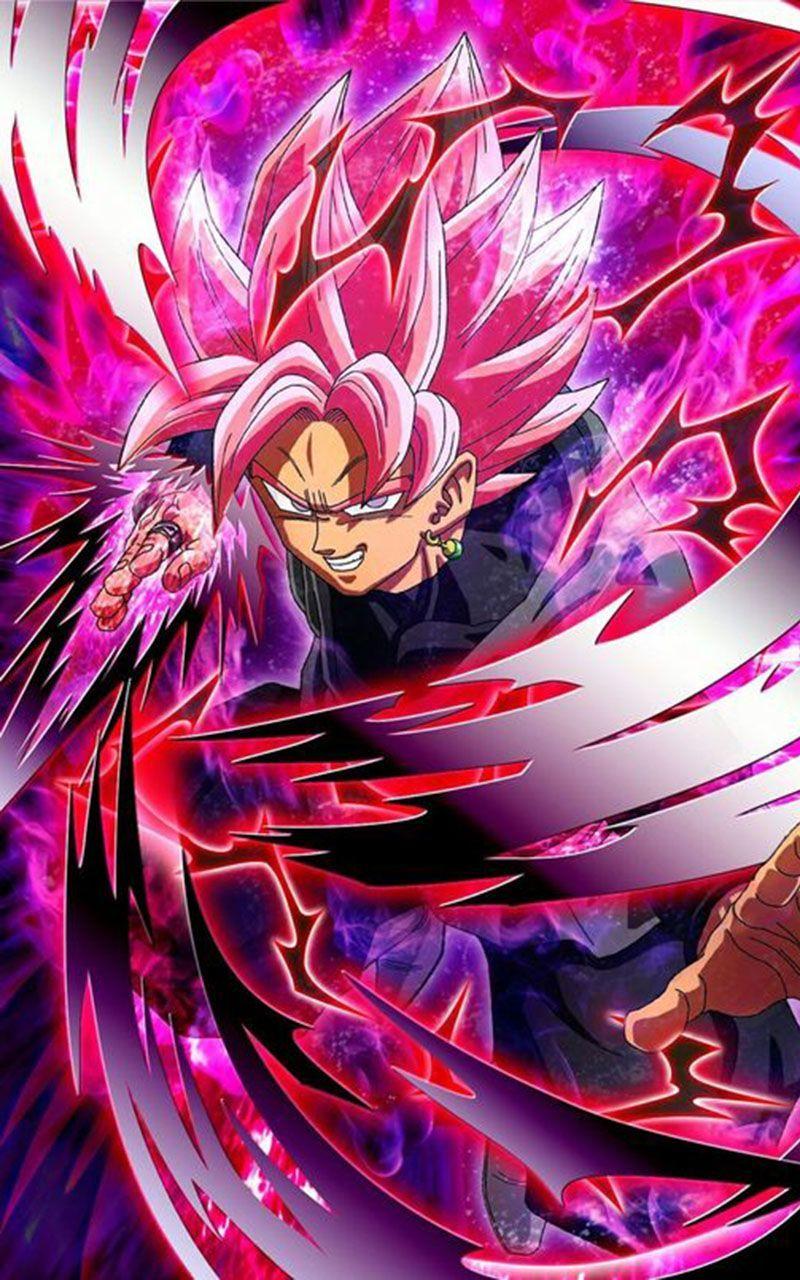 800x1280 Black Goku HD Wallpaper