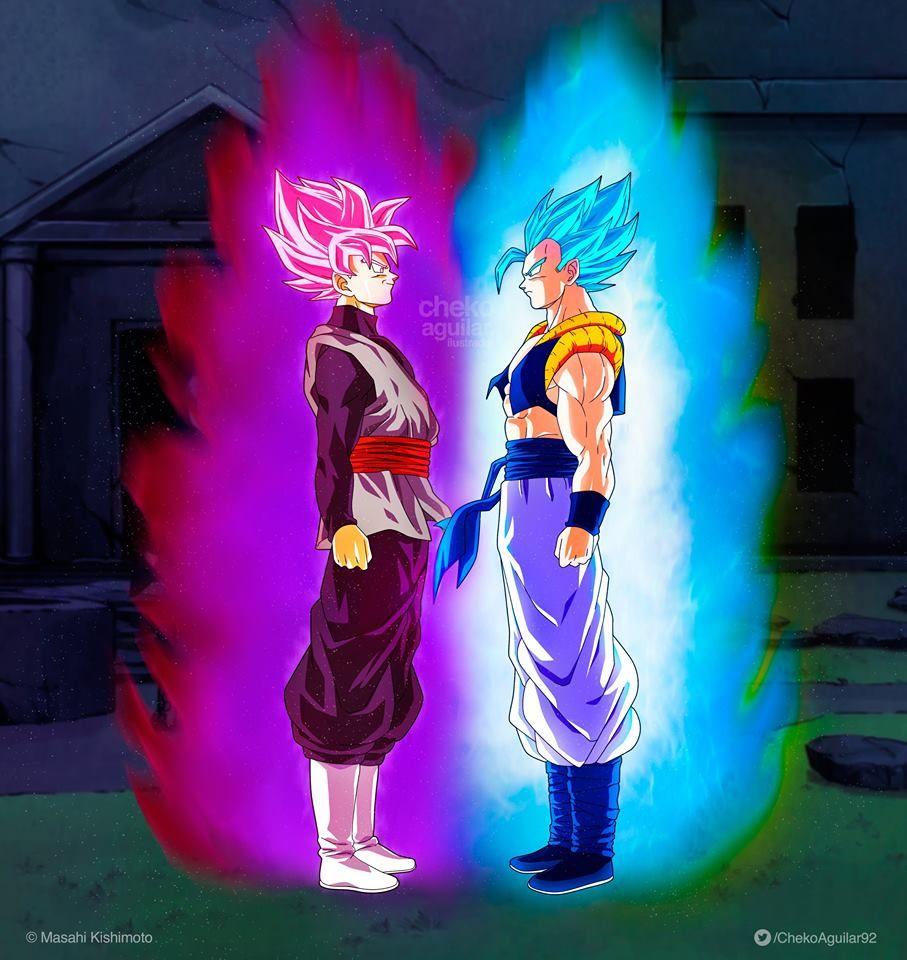 907x960 Goku Black Rose Vs Gohan Blue Image Black Rose Vs Goku
