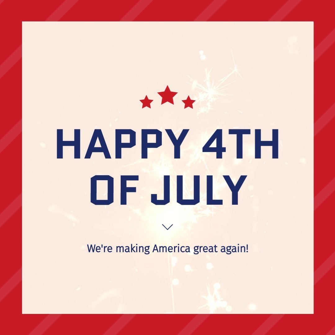 1080x1080 Making America Great Again Post Template