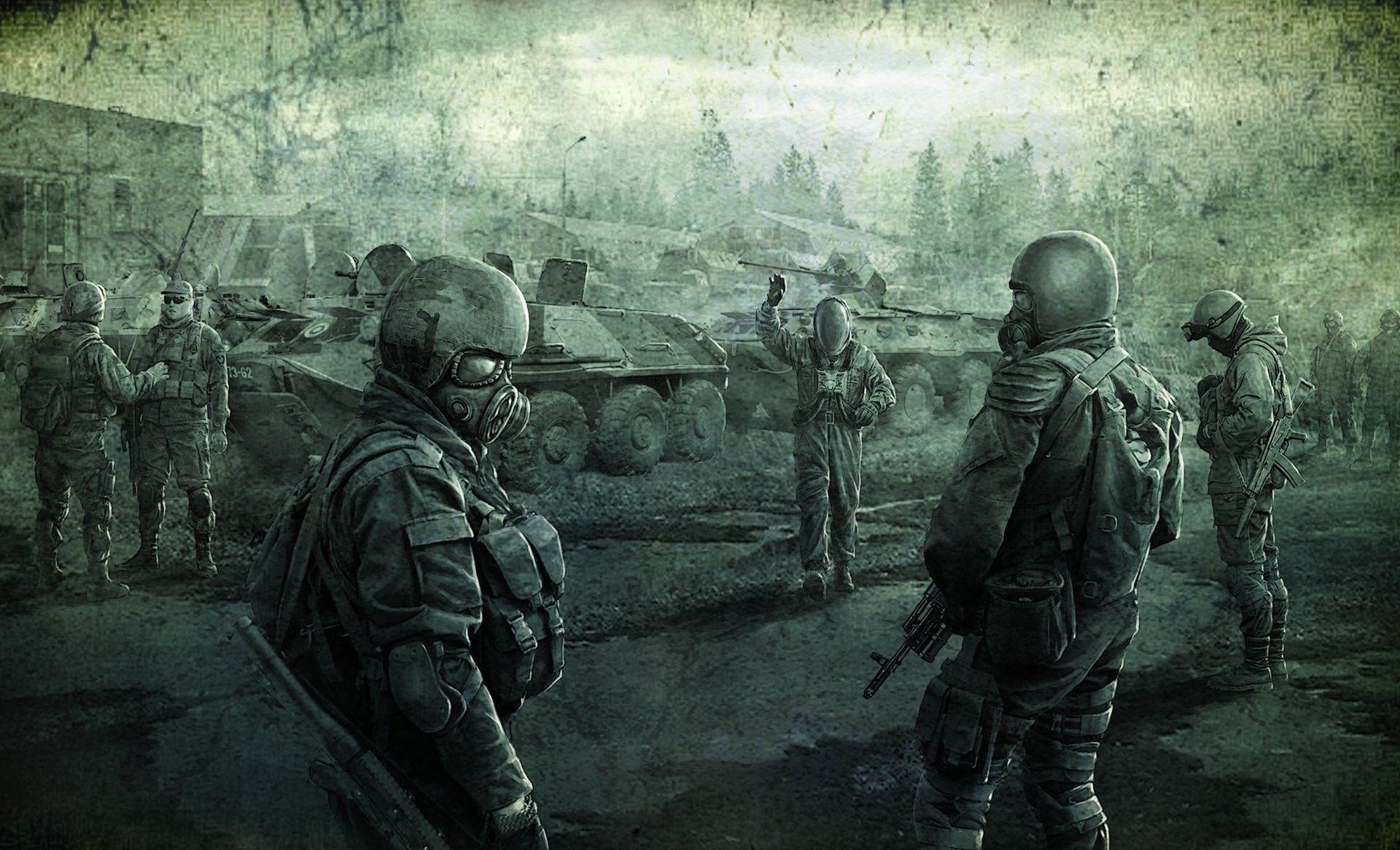 1920x1165 S Call Of Pripyat Stalker Men Call Of Pripyat Concept Art Wallpaper & Background Download