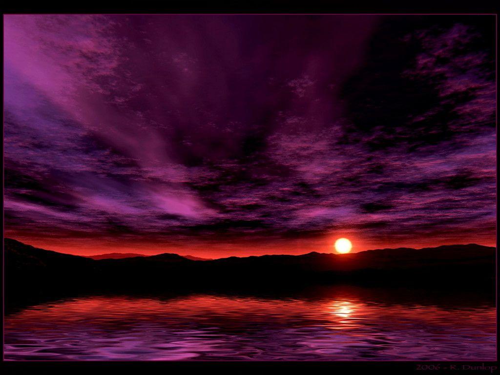 Purple Sunset Cloud Wallpapers - Top Free Purple Sunset Cloud ...